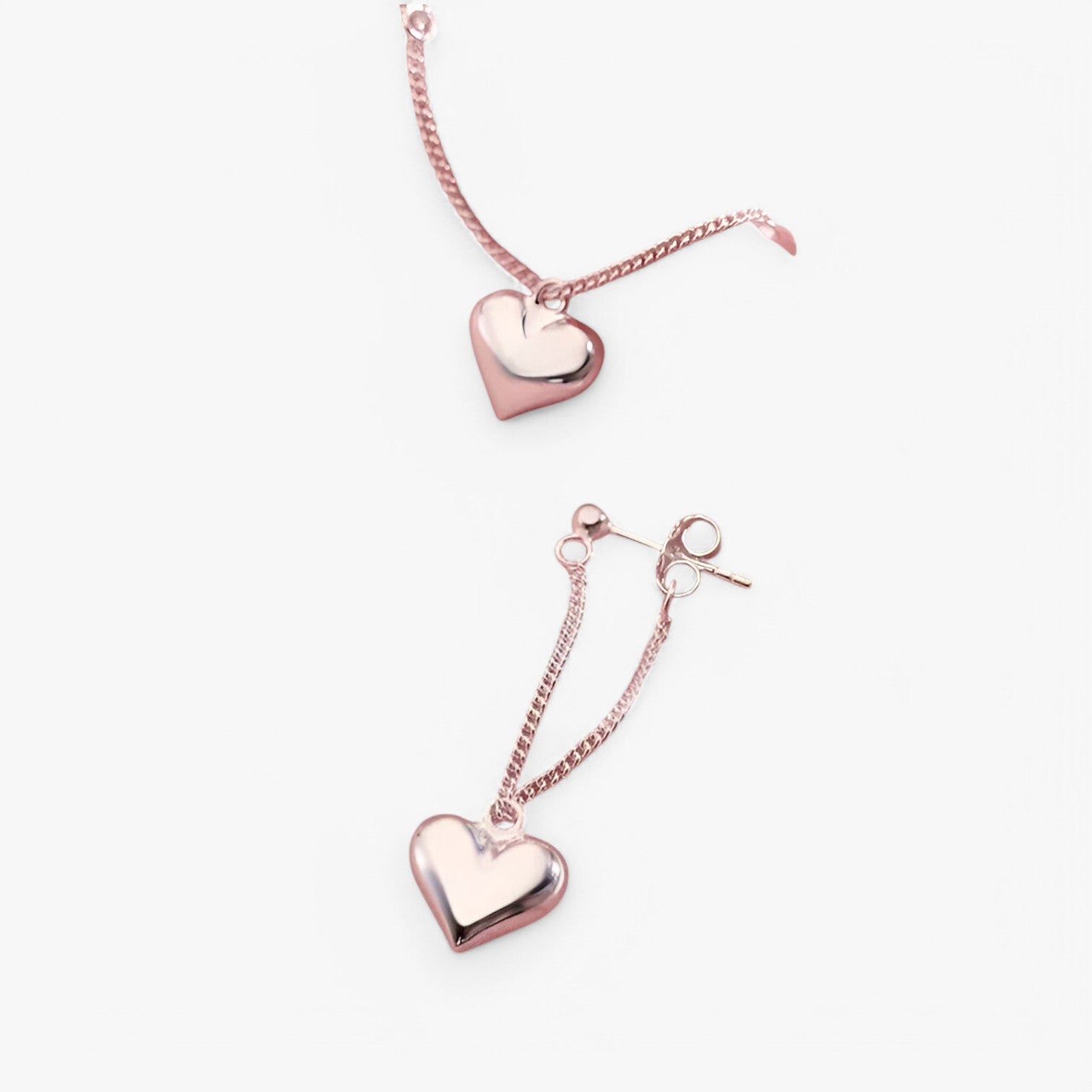 Barbara | Eleganti orecchini a cuore in argento - Stiloso, ipoallergenico e senza tempo - - Accessories Jewelry EARRINGS womens earring - Concept Palermo