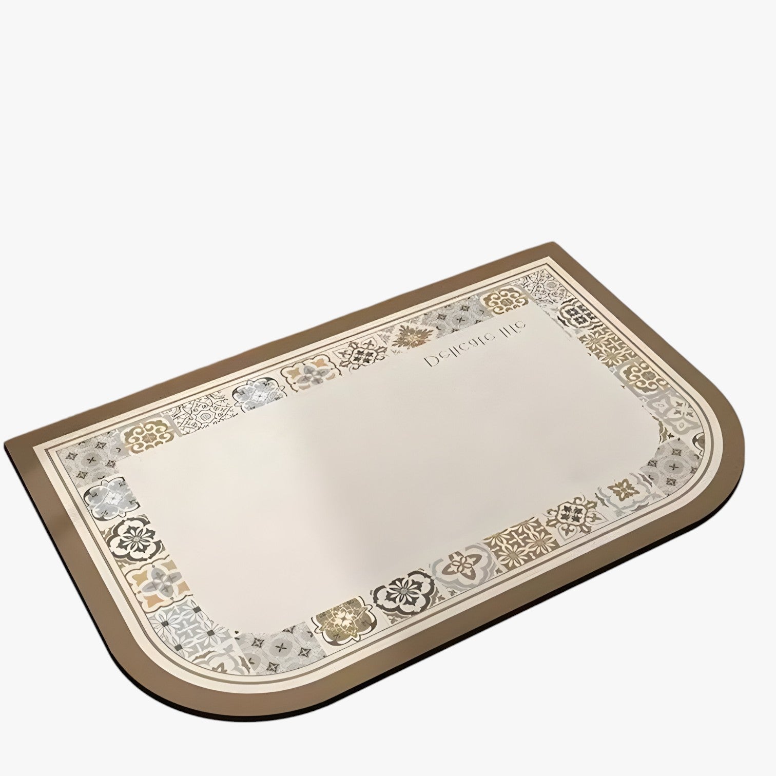 Mauro | Tappetino da bagno antiscivolo - Morbido, assorbente e facile da pulire - S8 - bathroom Home - Concept Palermo
