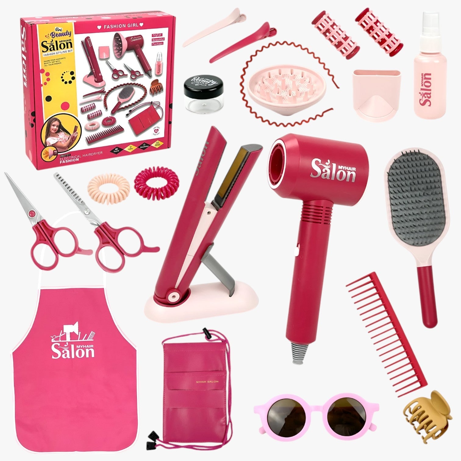 Samira | Set di Gioco Salone di Bellezza – Stile Giocoso e Esplorazione - - toys toys & gifts toys for kids - Concept Palermo