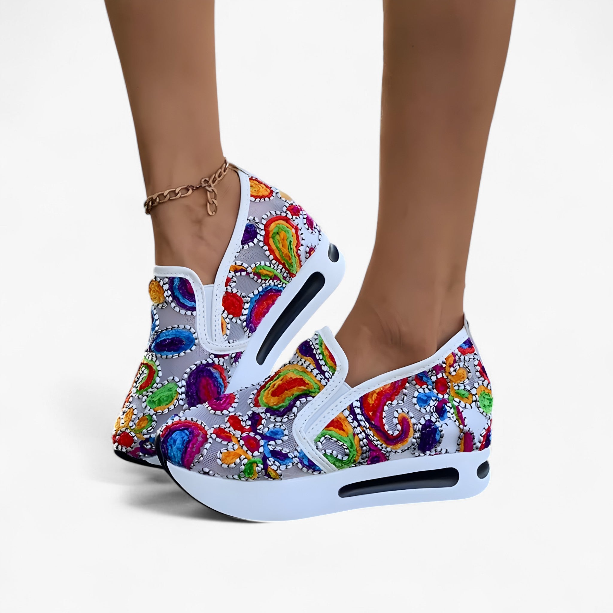 Emma | Scarpe ricamate – Eleganti e comode - - - Concept Palermo