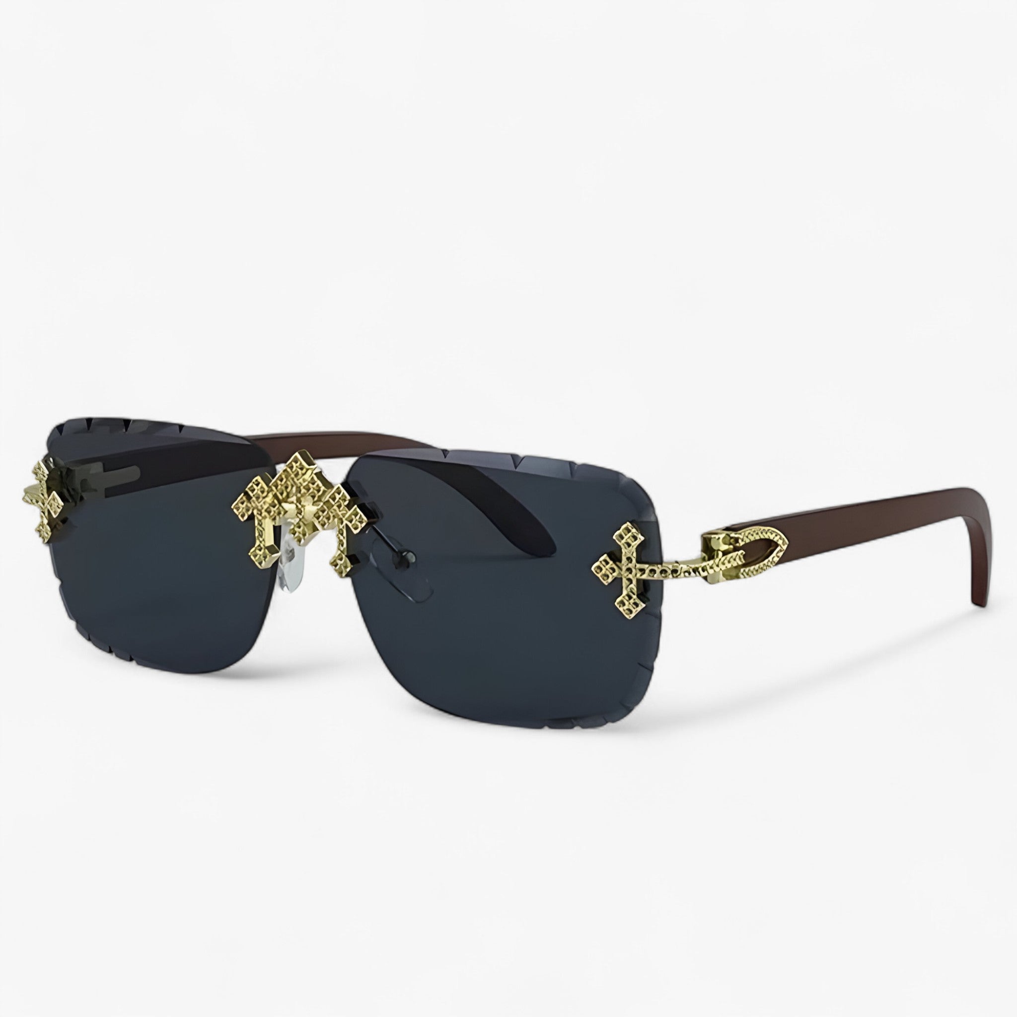Finn | Occhiali da sole senza montatura stile steampunk - - Fashion Sunglasses men sunglasses polarized mens sunglasses Polarized man sunglasses Sunglasses sunglasses polarized men - Concept Palermo