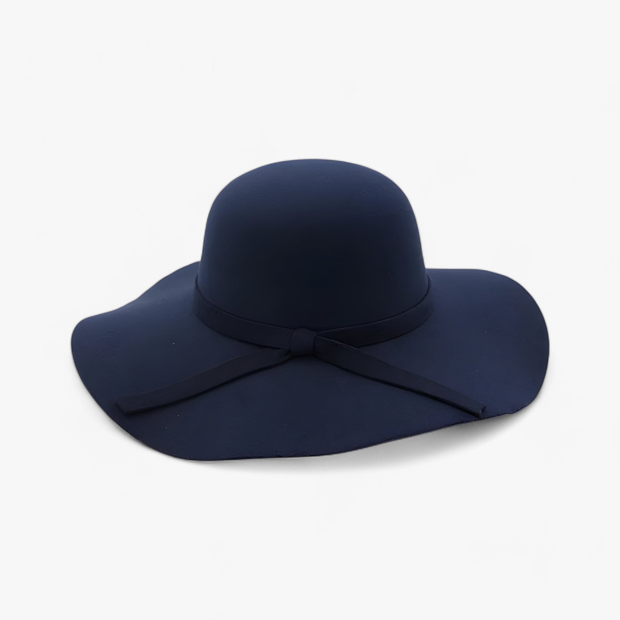 Lola | Fedora | Cappello | Vilt di lana - blu scuro - - Concept Palermo