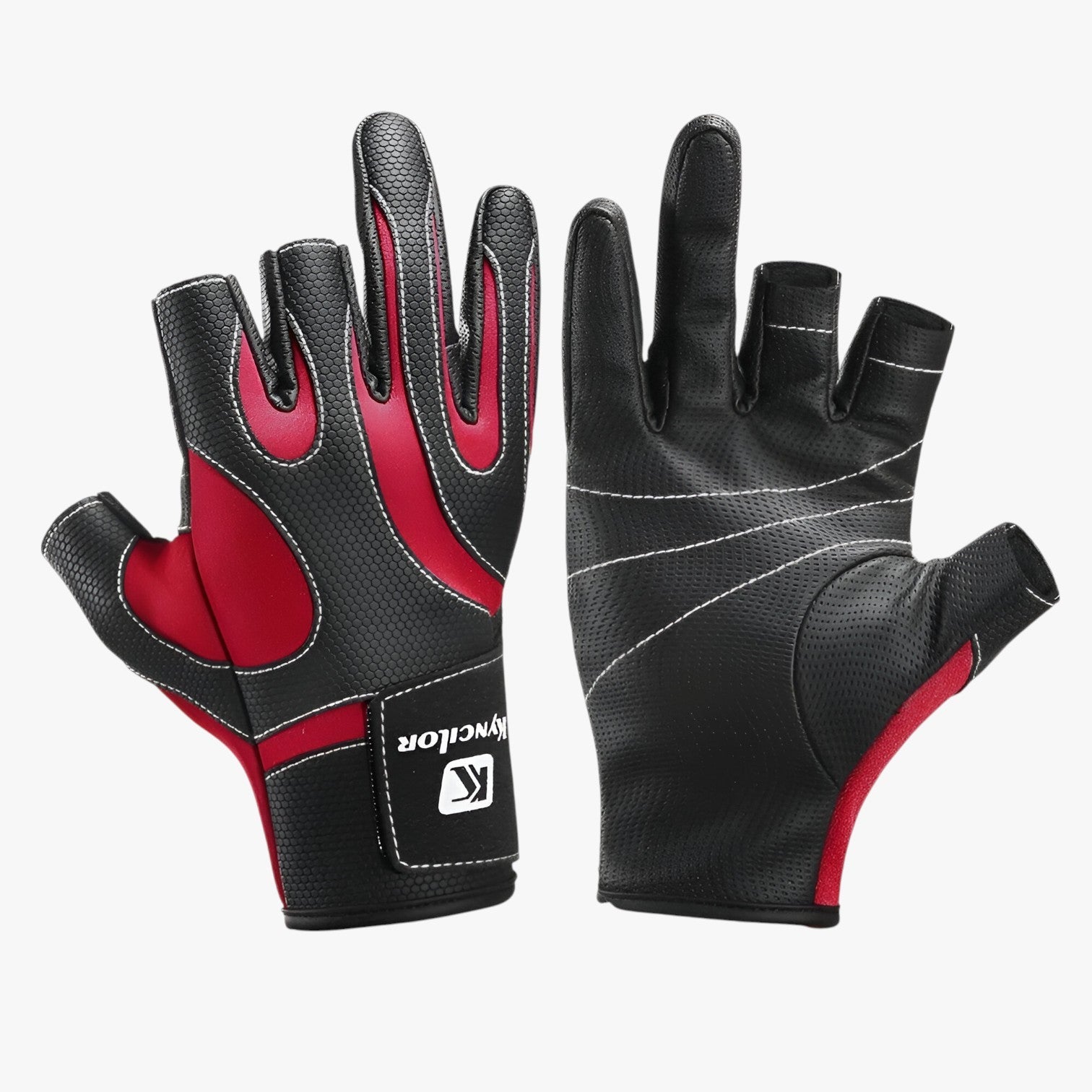 Robert | Guanti da pesca impermeabili per uomini - ROSSO - gloves mens accessory - Concept Palermo