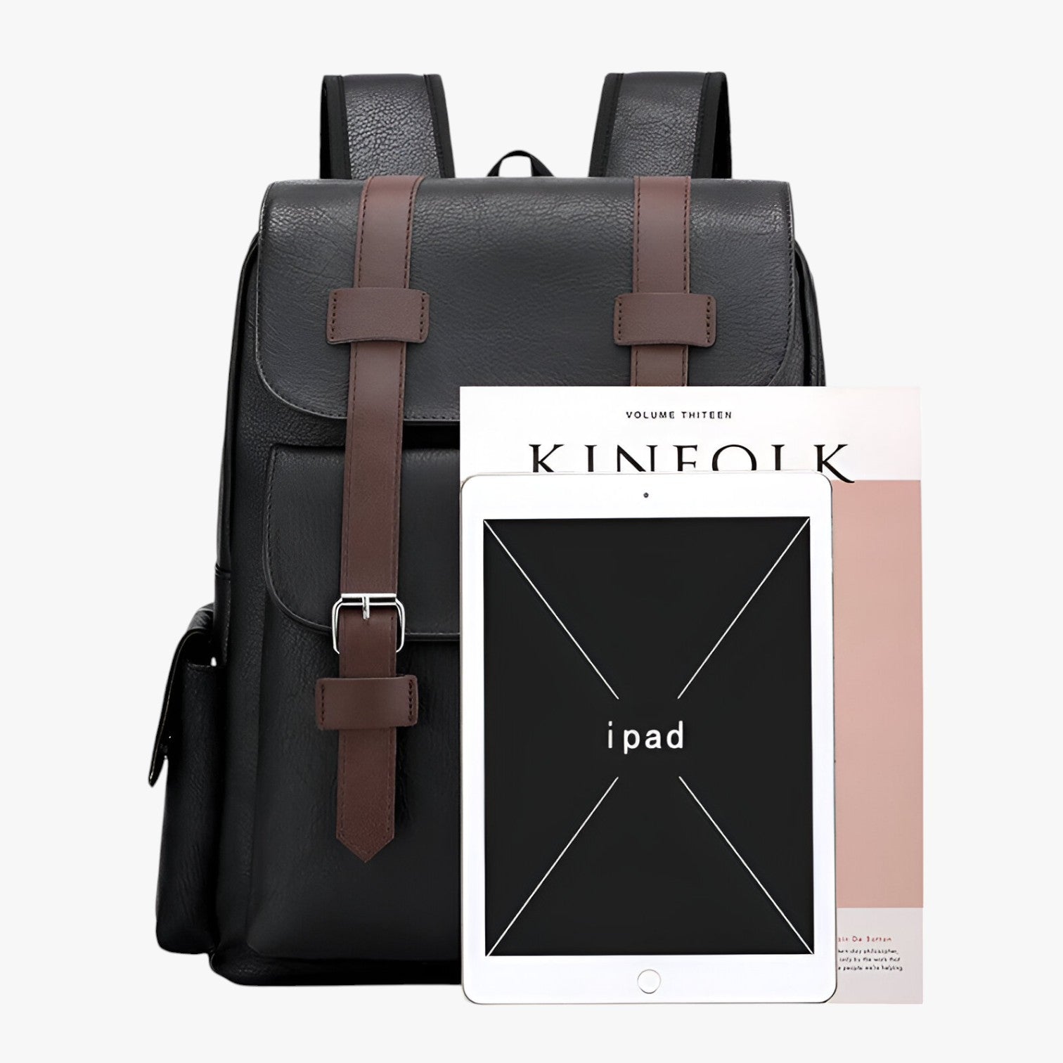 Mikael | Zaino elegante in PU - Spazioso e comodo - - Backpacks Bags mens bag - Concept Palermo