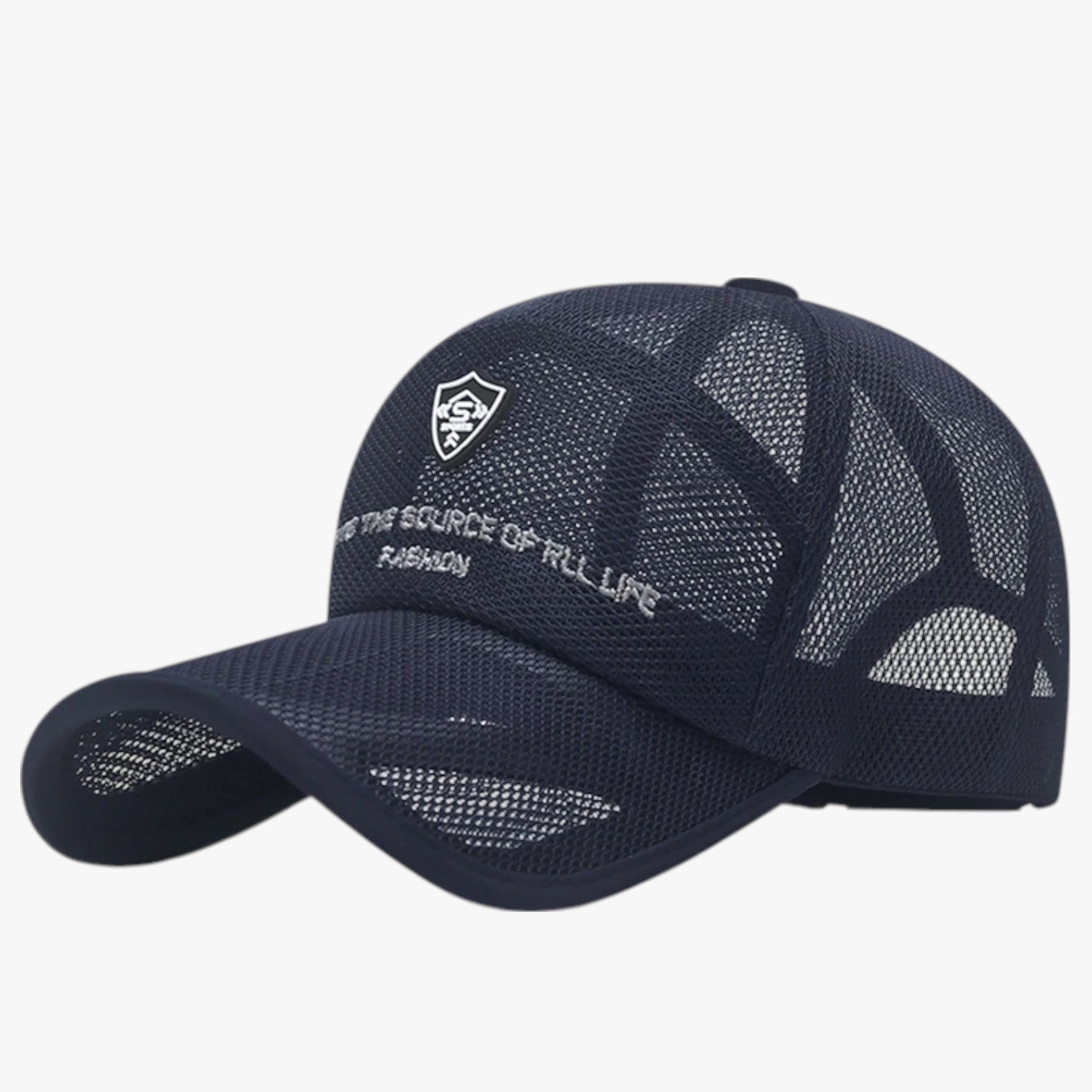 Brady | Cappello Sportivo Estivo Traspirante con Visiera Jungle - Navy - Baseball caps caps mens cap - Concept Palermo