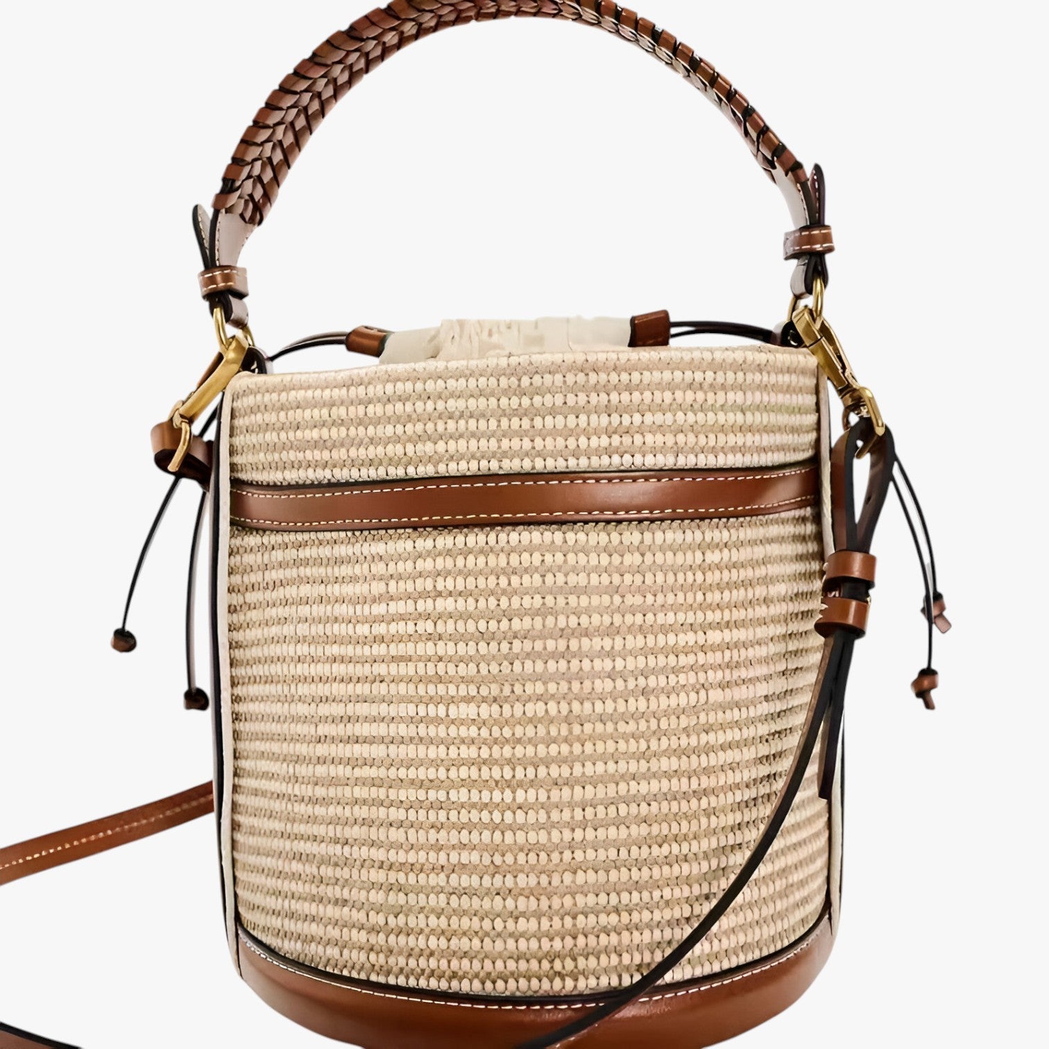 Chiara | Borsa a Spalla Estiva Rieten per Donne – Leggera, alla Moda & Pratica - - handbags Women's handbags - Concept Palermo