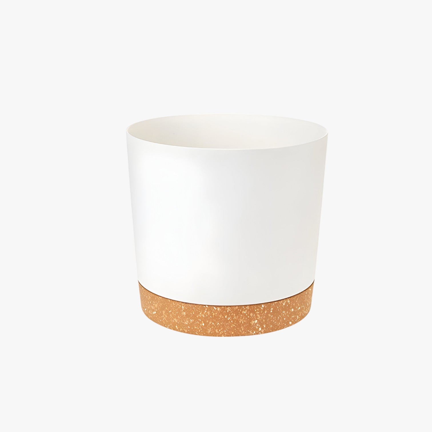 Amancio | Vaso di fiori in plastica elegante - con drenaggio per una crescita sana - Bianco-16.5cm - Garden Garden supplies Home & Garden - Concept Palermo