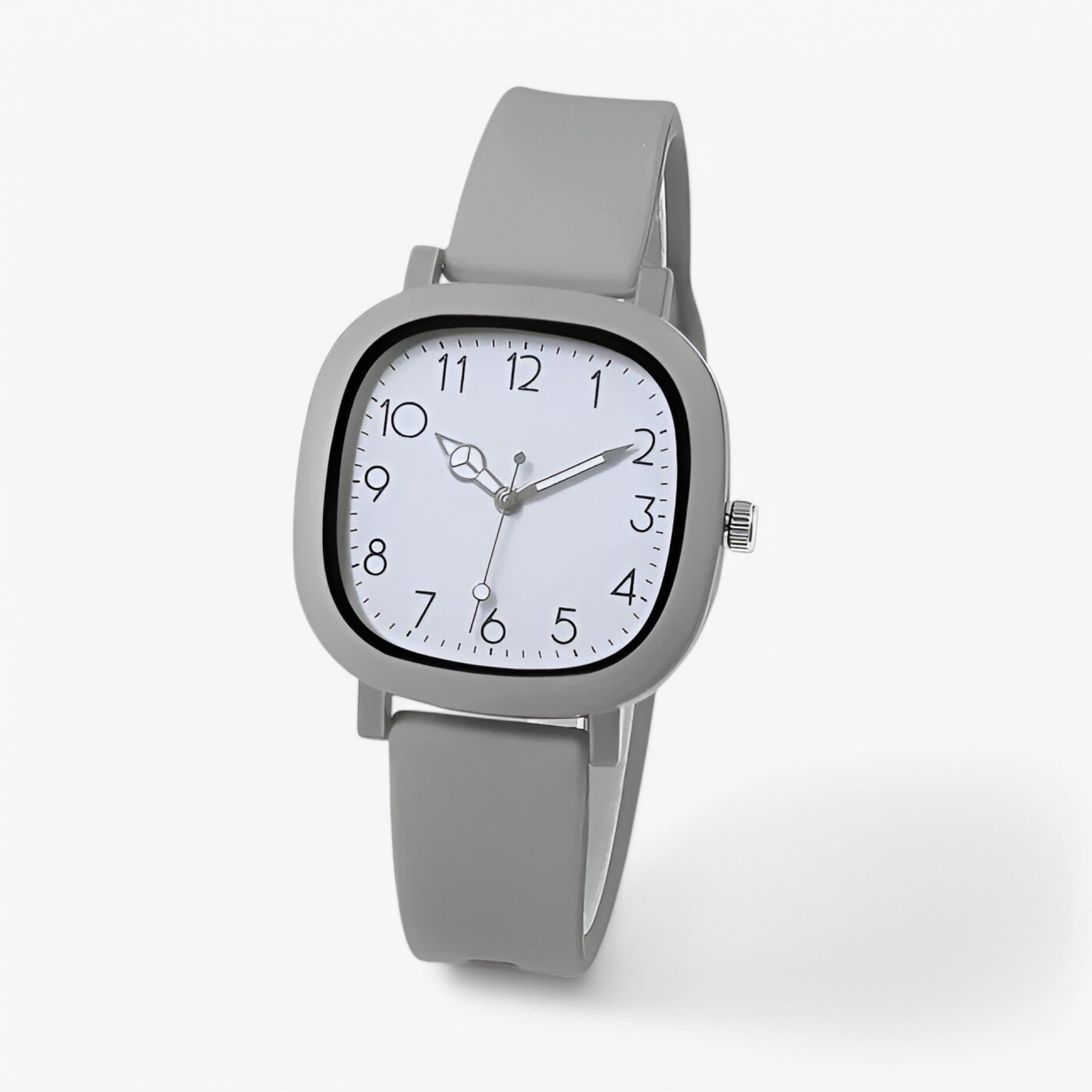 Tamar | Orologio da donna in silicone al quarzo perfetto come regalo - Grigio - female watch watch for women - Concept Palermo