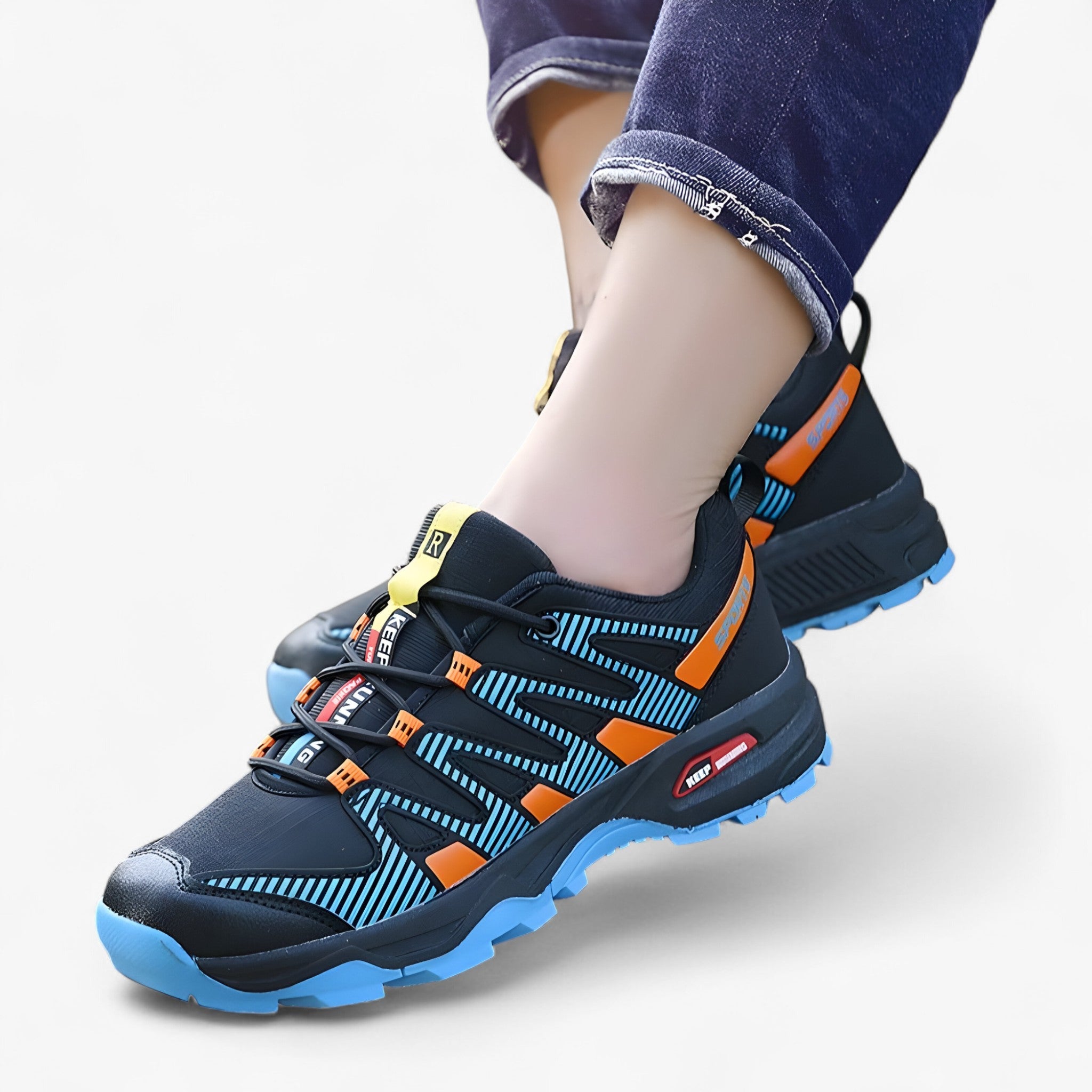 Scarpe Da Passeggio Uomo Impermeabili con Suola Antiscivolo - - Boots & Shoes hiking boots hiking shoes - Concept Palermo