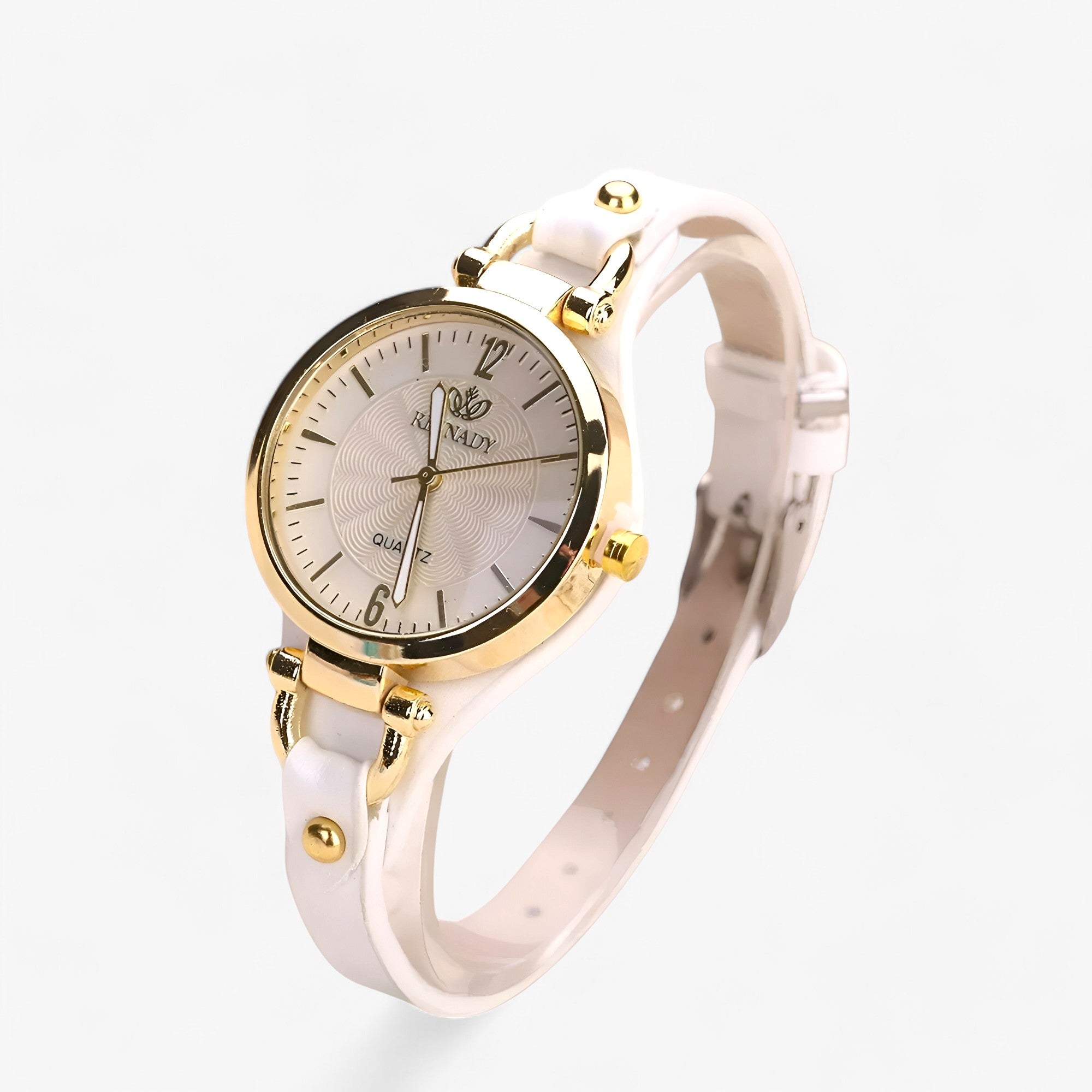 Jiezel | Orologio da Donna - Elegante e Sottile Bracciale in PU Pelle - Bianco - ladies watch watch for women WOMEN wrist watches for women - Concept Palermo