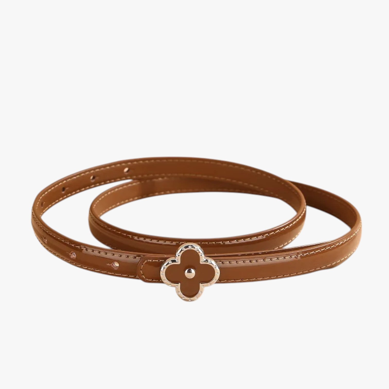 Lilly | Cintura sottile in vera pelle per outfit eleganti - - Belts waist belt for women Womens belt - Concept Palermo