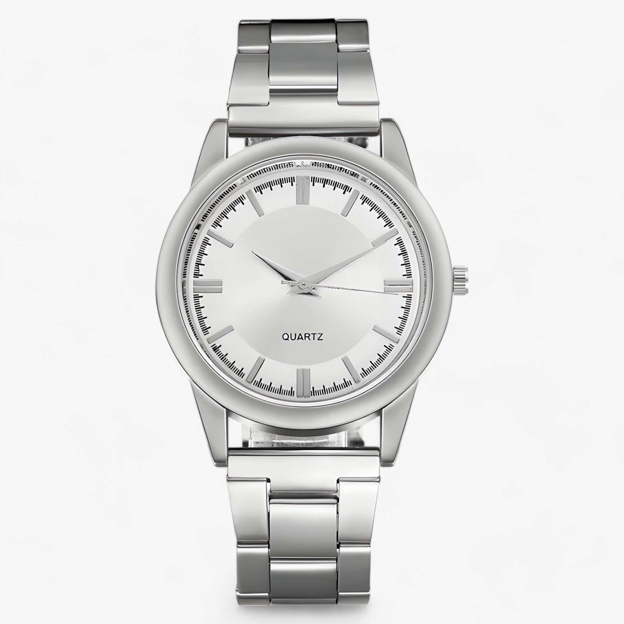 Noah | Quarzo Classico - Senza Tempo & Versatile - Argento Bianco - - Concept Palermo