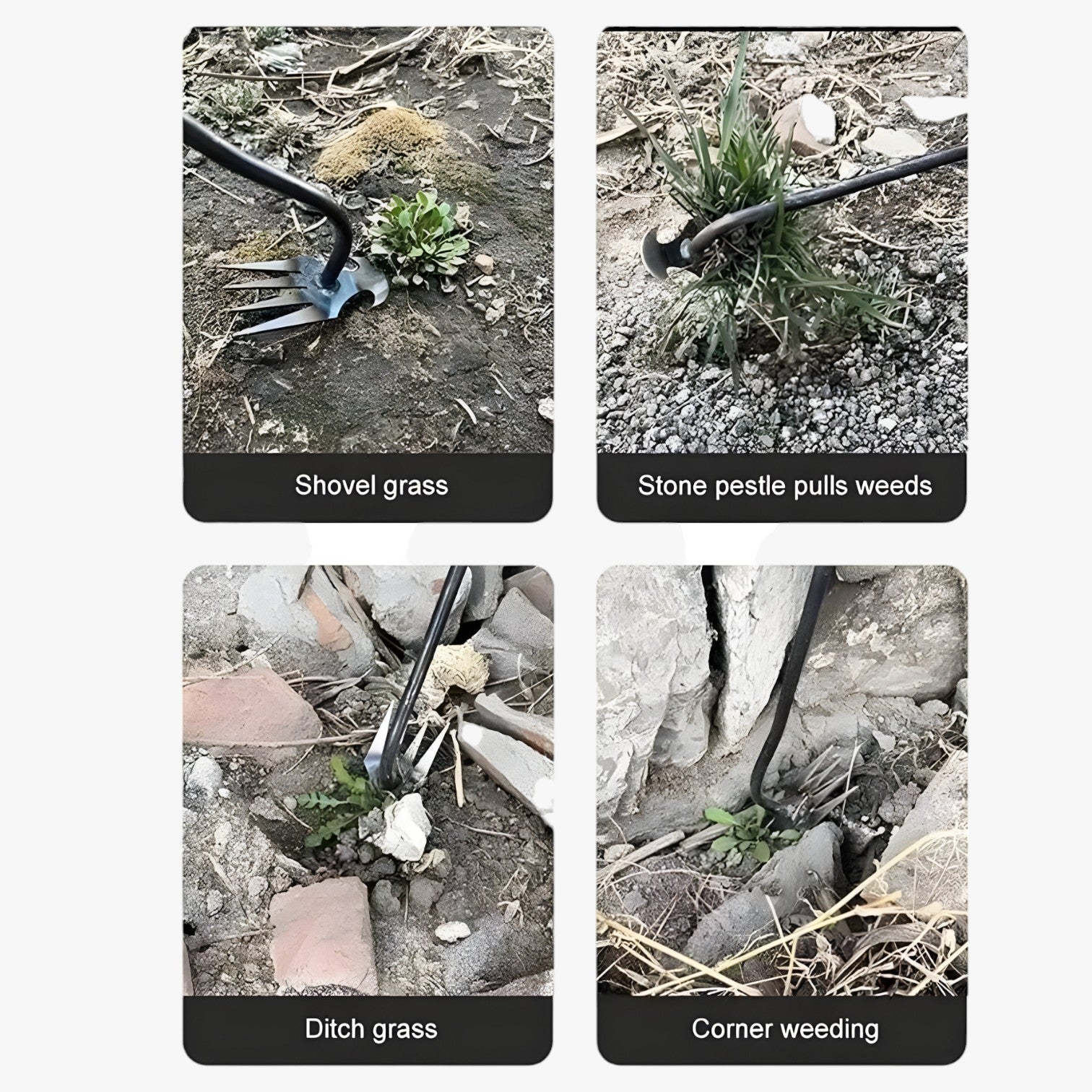 Andrin | Zappa da giardino multifunzionale – Estirpazione delle erbacce efficiente, meno sforzo - - Garden supplies garden tools Home & Garden - Concept Palermo