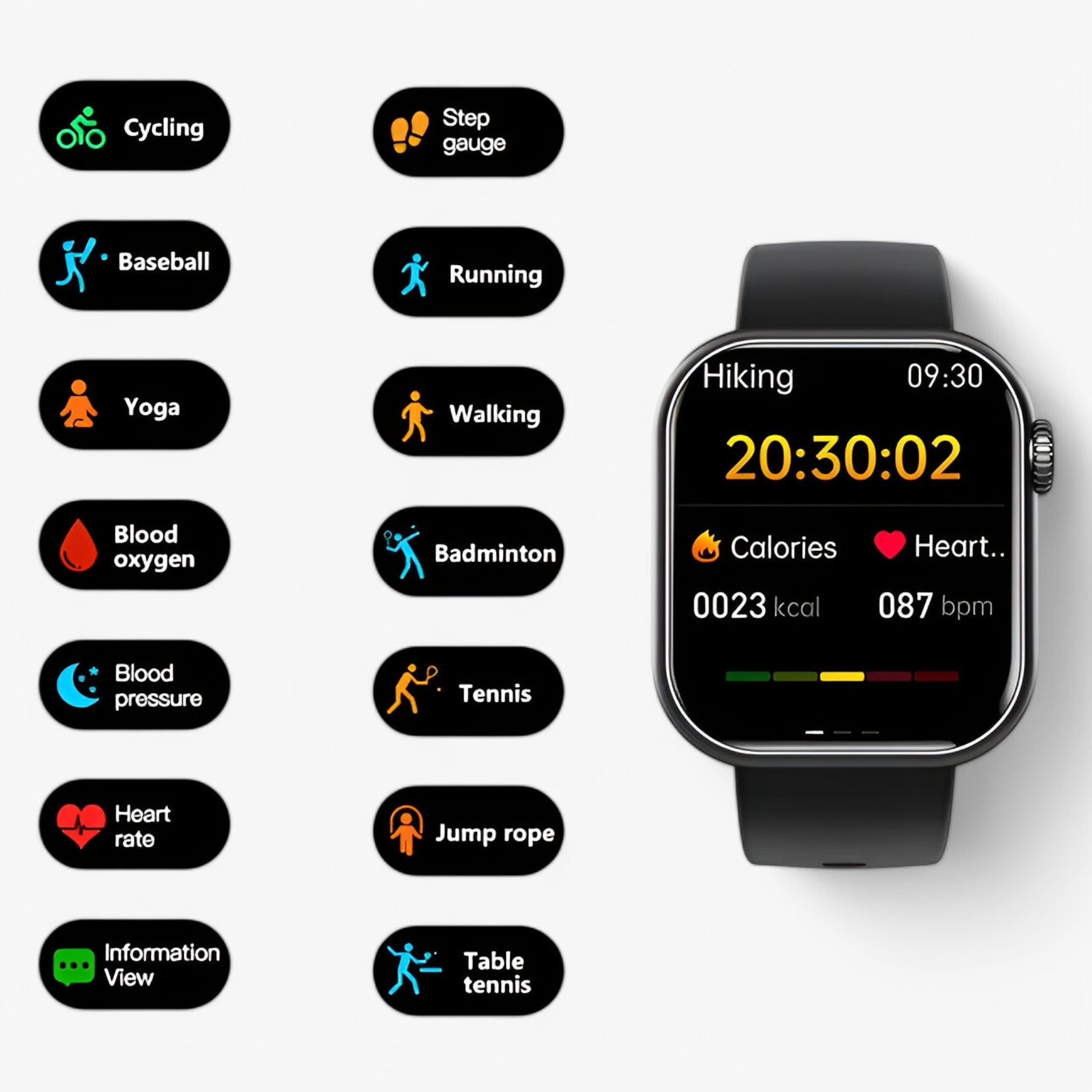 Clement | Smartwatch Sportivo Avanzato - - - Concept Palermo