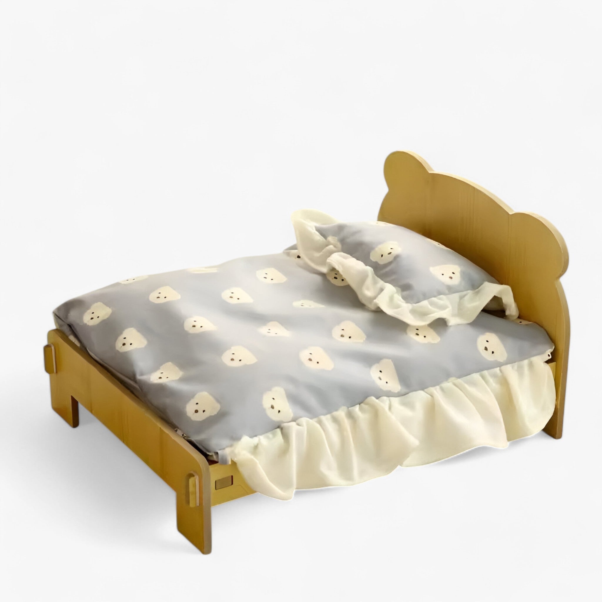 LuxuKat | Letto per gatti in legno massello – Sostenibile, Confortevole e Stiloso - B - - Concept Palermo