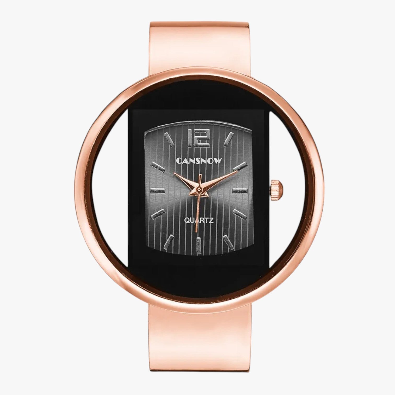 Micah | Orologio da donna con bracciale in acciaio alla moda - Rosa nero - female watch ladies watch watch watch for women watches wrist watches for women - Concept Palermo