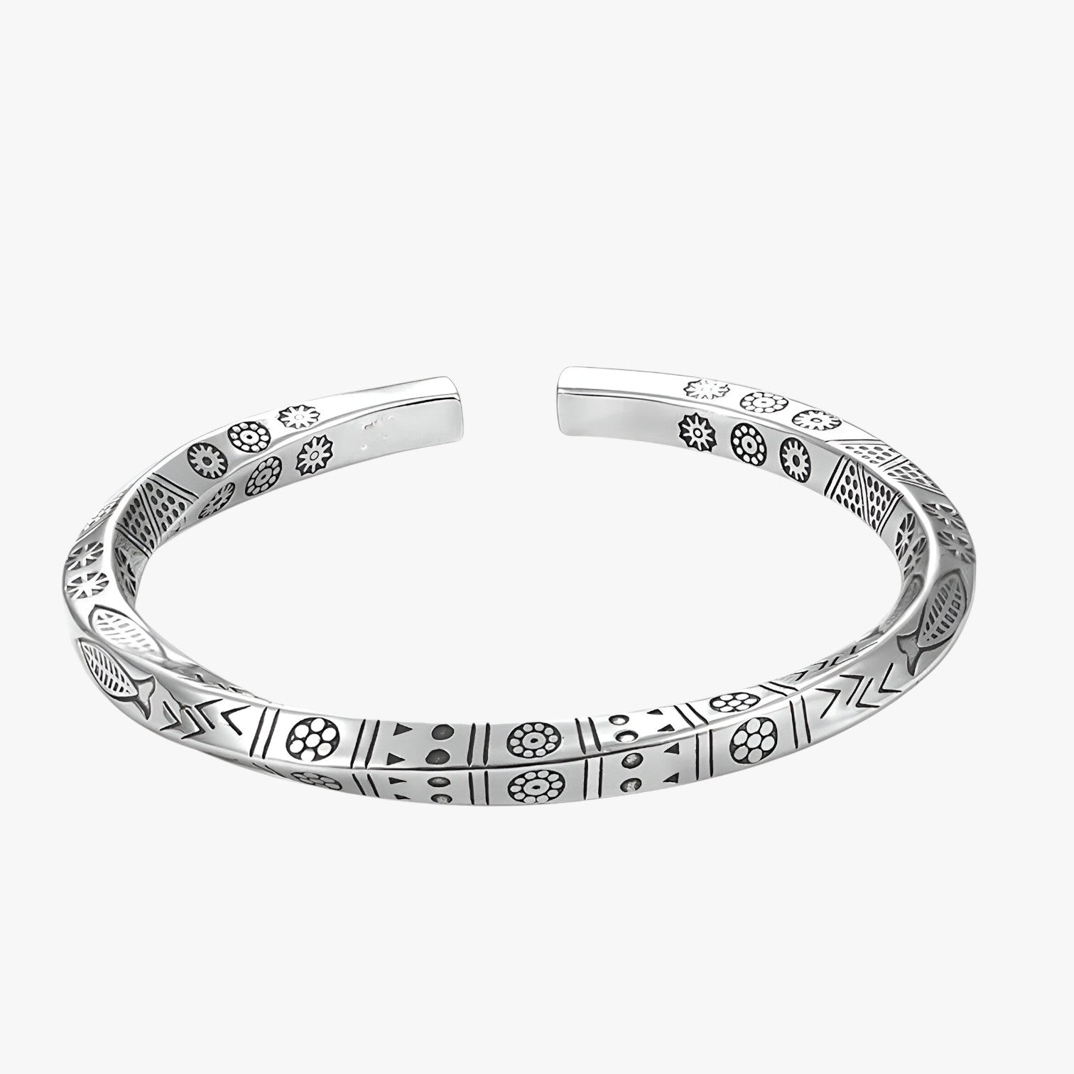 Arjan | Stilosso bracciale Mobius – Look totem senza tempo in argento 925 - - BRACELETS mens accessory mens bracelet - Concept Palermo