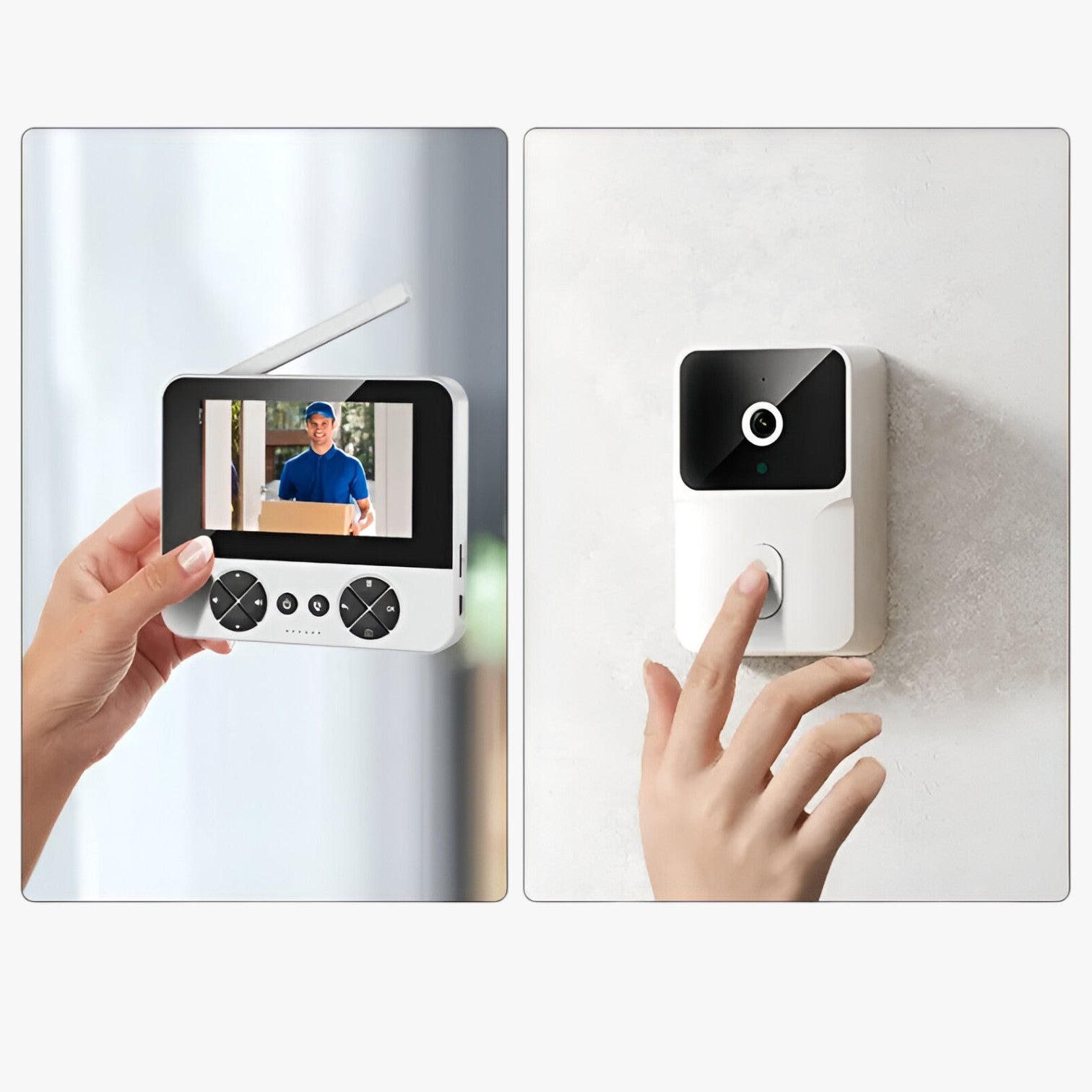 Linus | Campanello video wireless - Sicuro, chiaro e sempre connesso - - camera gadget - Concept Palermo