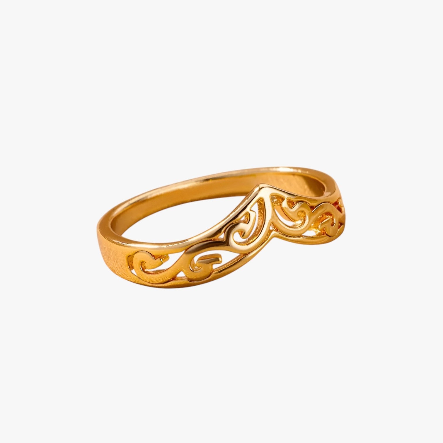 Brianna | Elegante anello d'oro – Lucentezza stilosa per ogni occasione - - Rings womens ring - Concept Palermo