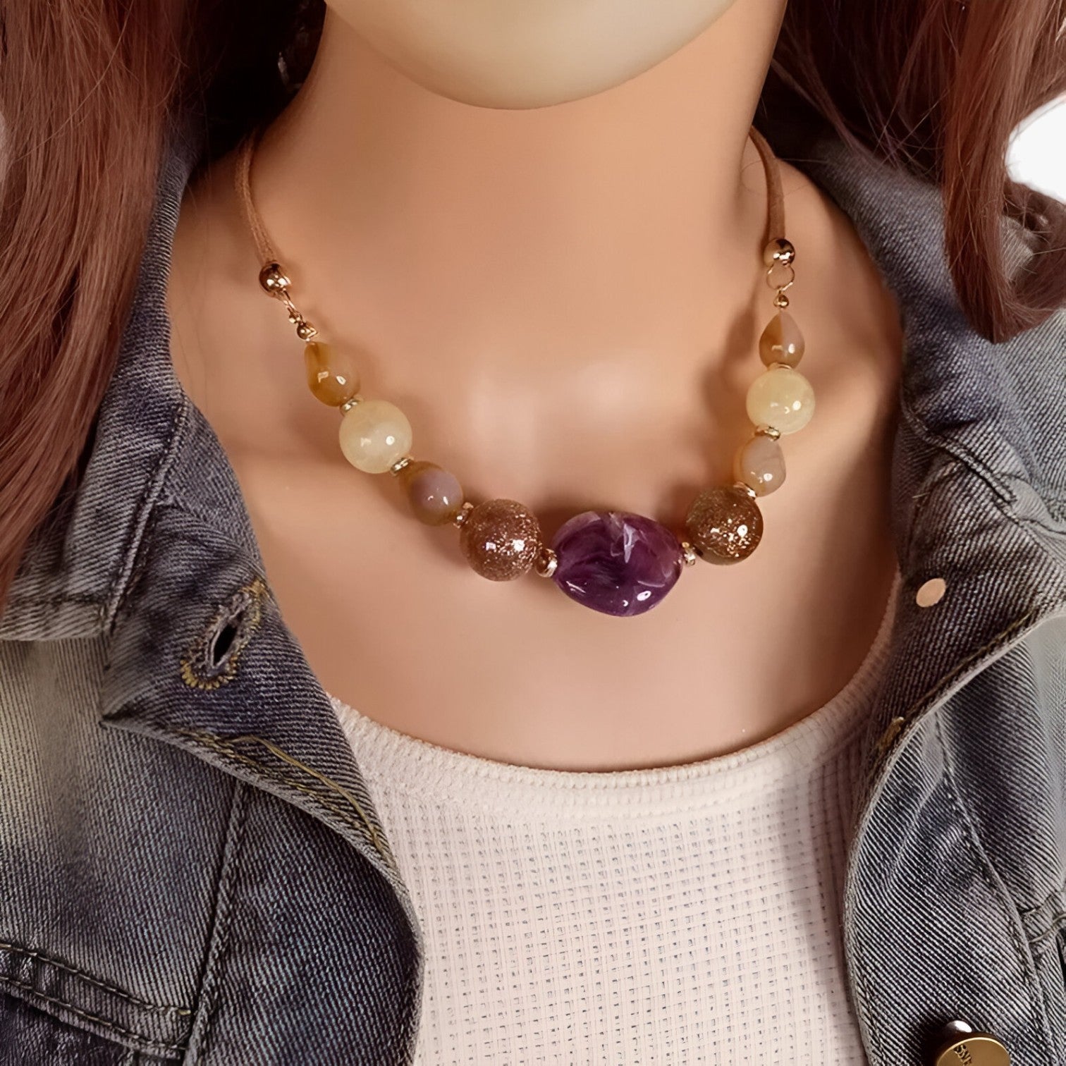 Kirsten | Collana statement vintage elegante – eleganza senza tempo - - elegant womens necklaces Necklace Necklaces for Women - Concept Palermo