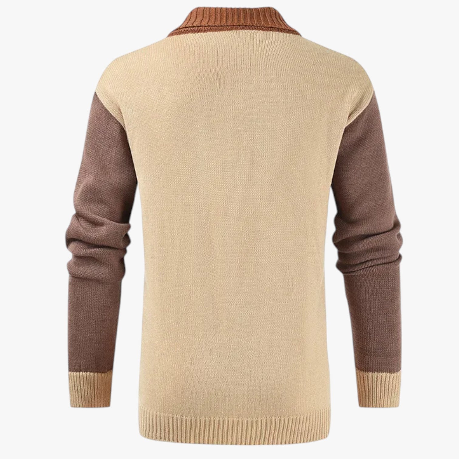 Ivan | Cardigan aperto con scollo a V da uomo: eleganza casual e comfort autunnale - - Sweater sweater men sweaters sweaters & cardigans - Concept Palermo