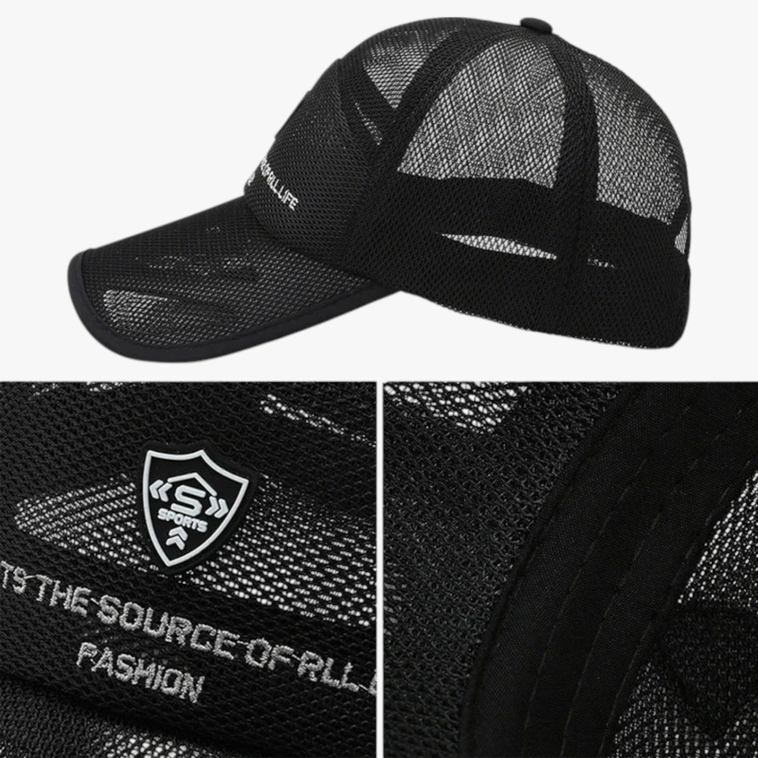 Brady | Cappello Sportivo Estivo Traspirante con Visiera Jungle - - Baseball caps caps mens cap - Concept Palermo