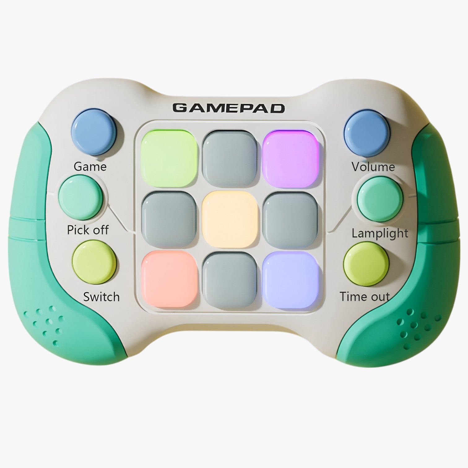Stella | Giocattolo Fidget Fast Push con luci lampeggianti - Verde - kids toys toys TOYS AND GAMES toys for kids - Concept Palermo