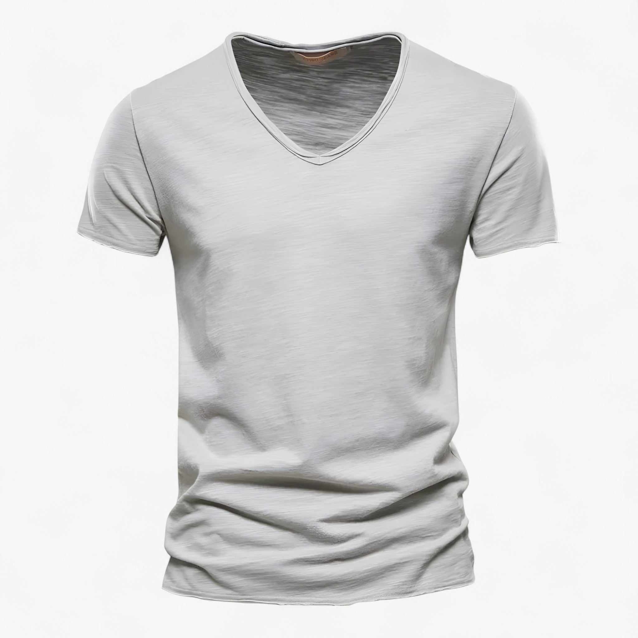 Benny | Camicia Estiva in Cotone - Grigio chiaro - - Concept Palermo
