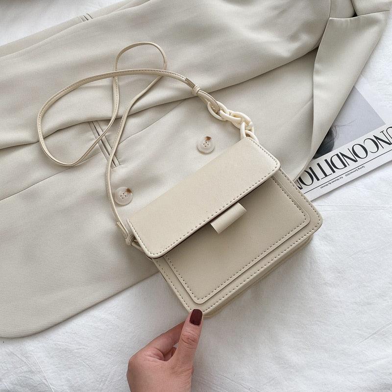 Anna | Borsa a Tracolla Trendy - Beige - Bags handbags Shoulder Bags women bags Women's handbags - Concept Palermo