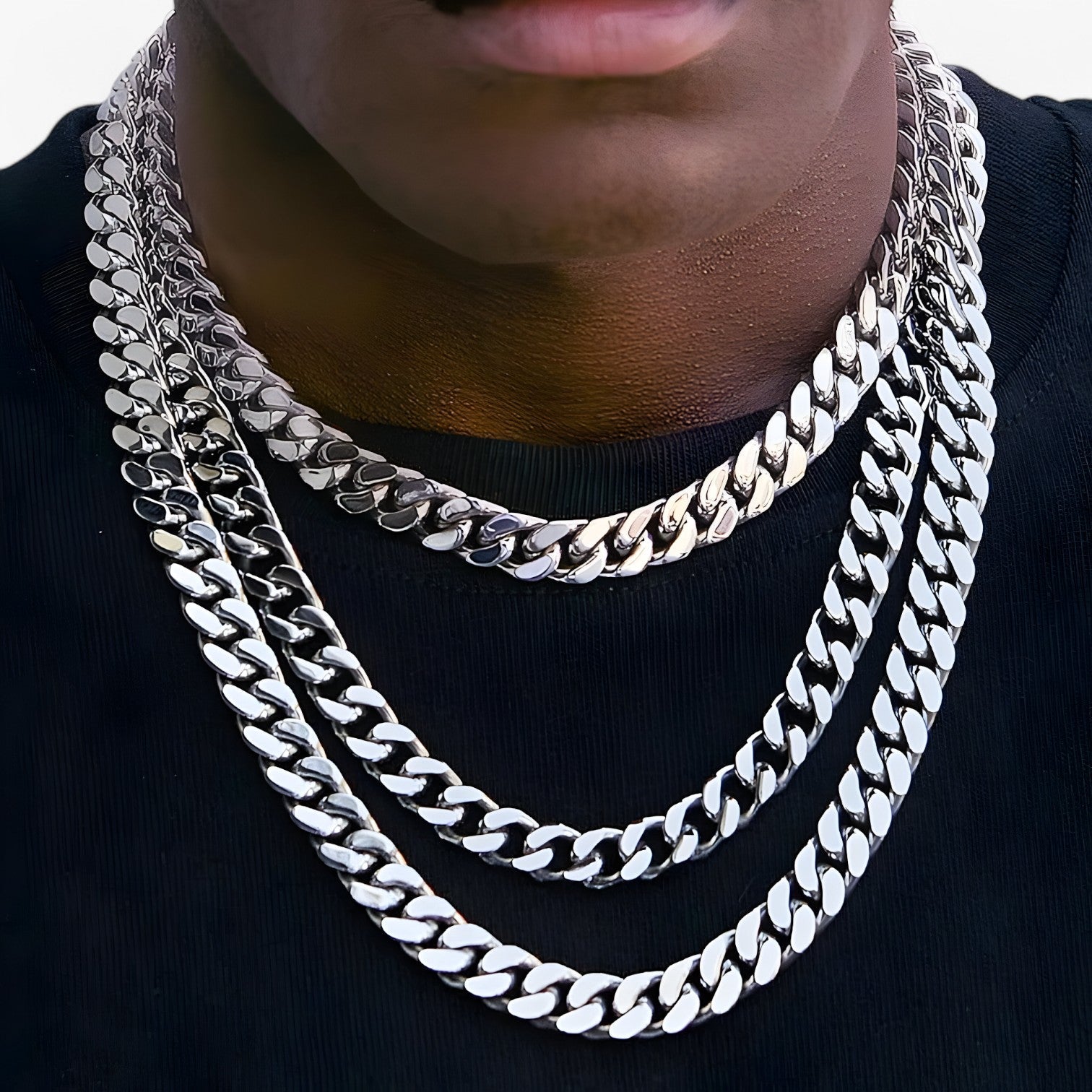 Greyson | Collana Punk RVS – Audace, Lunga & Stilosa Dichiarazione - - mens accessory Necklace necklace for men NECKLACES - Concept Palermo