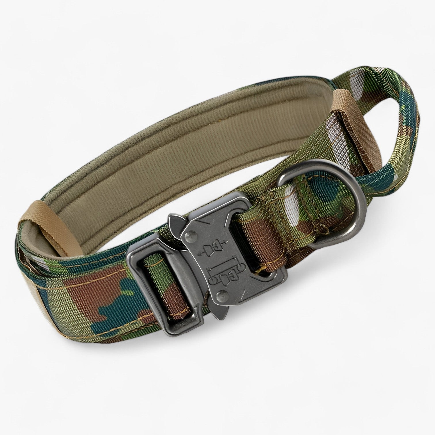 Brodie| Collare tattico per cani con manico per addestramento - Collare Camouflage - Dog Collar DOG SUPPLIES - Concept Palermo