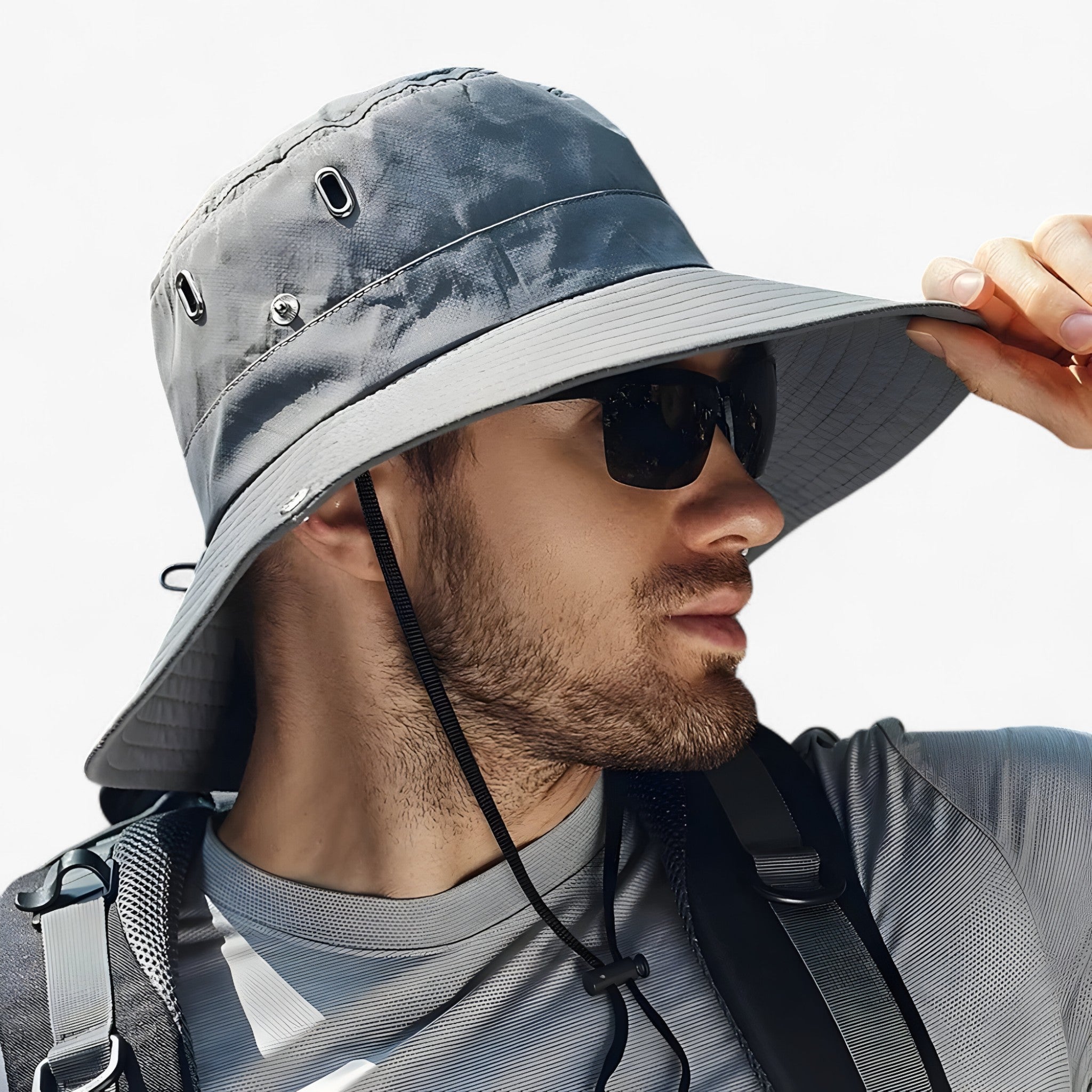 Gerald | Cappello da Sole Uomo a Tesa Larga - - - Concept Palermo