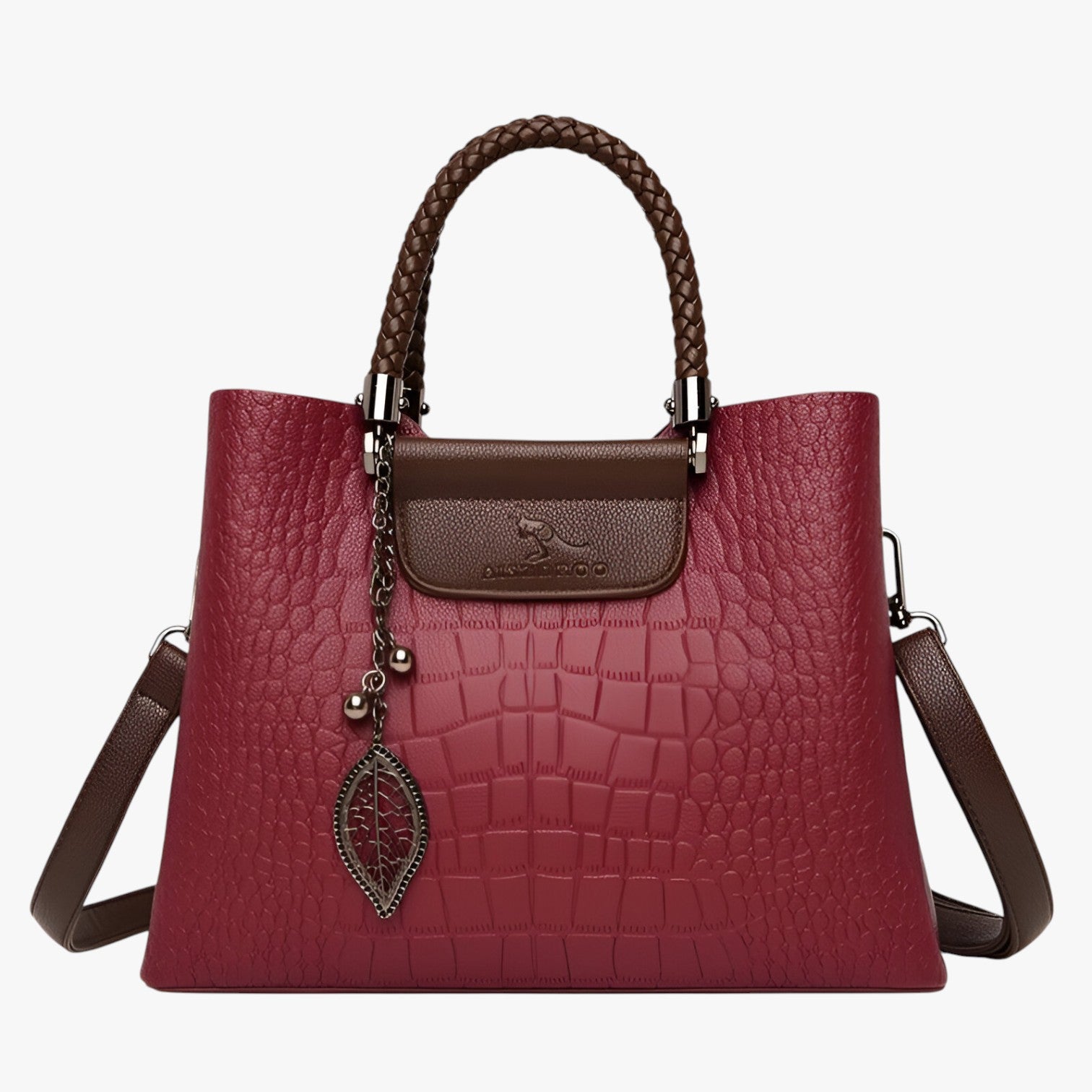 Margaret | Borsa a tracolla e a spalla in morbida pelle - Rosso vino - Bags handbags women bags Women's handbags - Concept Palermo