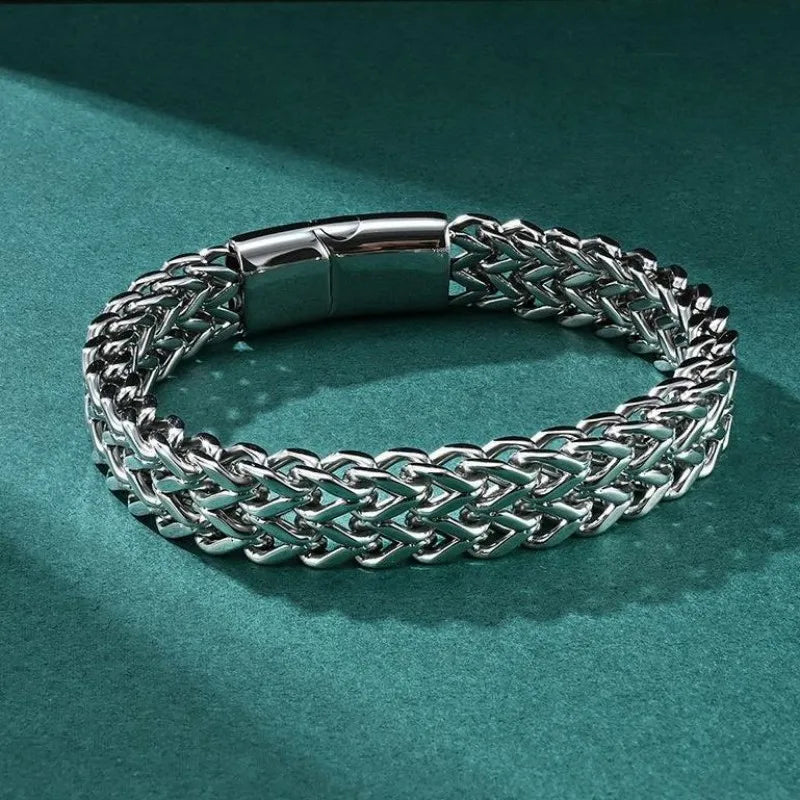Yanis | Bracciale in acciaio inossidabile – chiusura invisibile e vestibilità perfetta - - BRACELET mens accessory mens bracelet - Concept Palermo