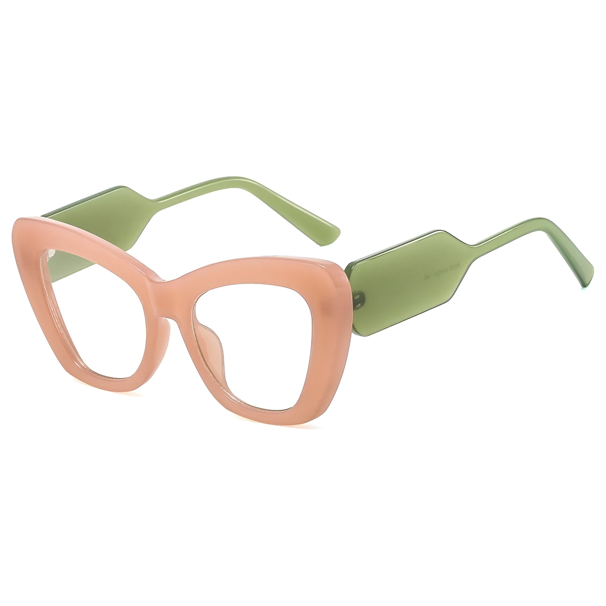 Melanie | Occhiali da sole oversize a forma di occhio di gatto con protezione UV400 - rosa come immagine - Cat Eye Sunglasses cateye sunglasses Fashion Sunglasses polarized sunglasses women Sunglasses womens sun glasses - Concept Palermo