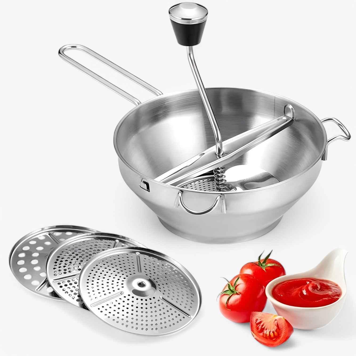 Zente | Stecco per Patate in Acciaio Inossidabile – Purè Perfetto e Altro - - Kitchen kitchen accessory kitchen tools - Concept Palermo