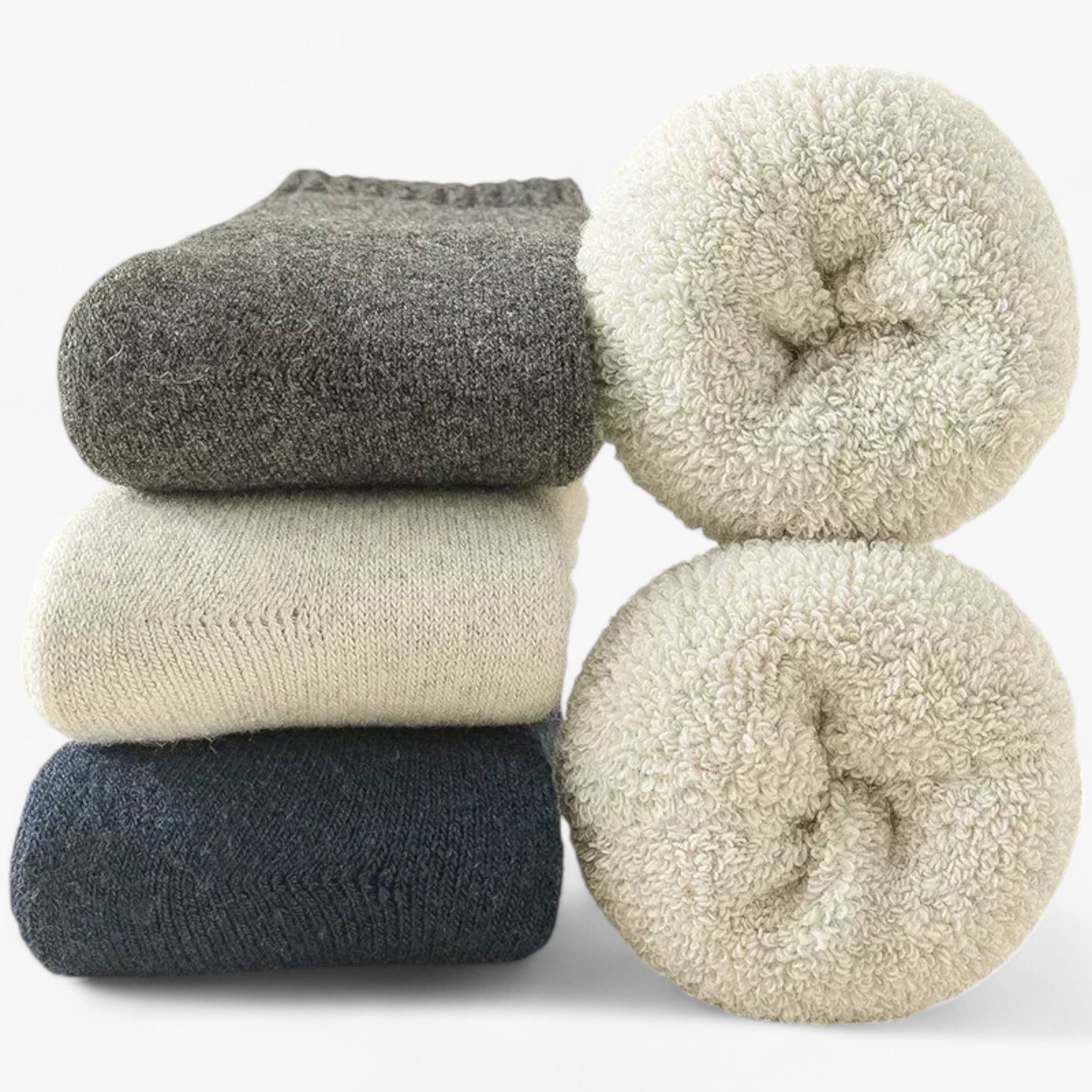 Jean | Calze in thermopile - Confortevoli e versatili - Multicolore 1 - Aanbevolen-tag - Concept Palermo