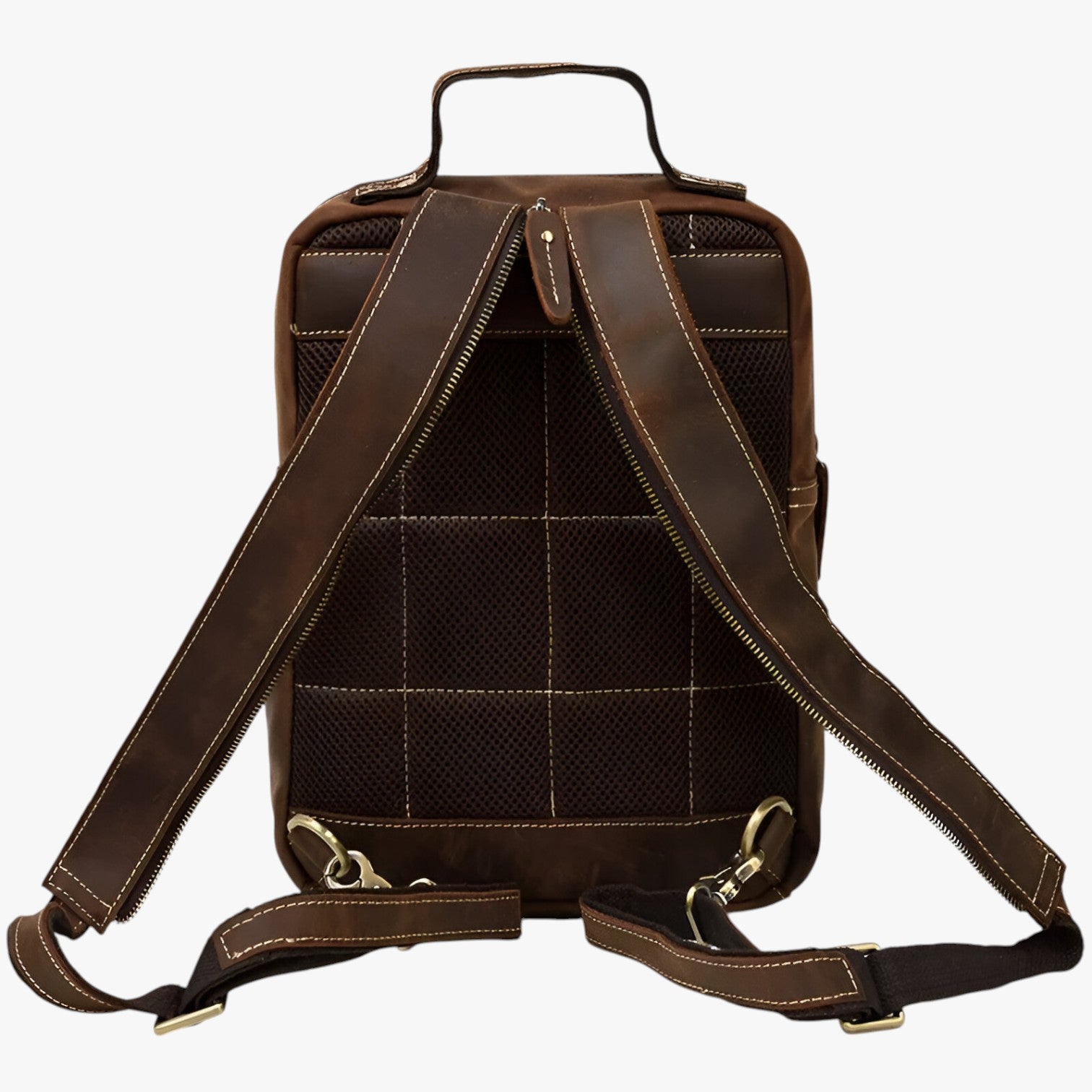 Jake | Zaino in pelle vintage a doppio uso - - Bags bags for men - Concept Palermo