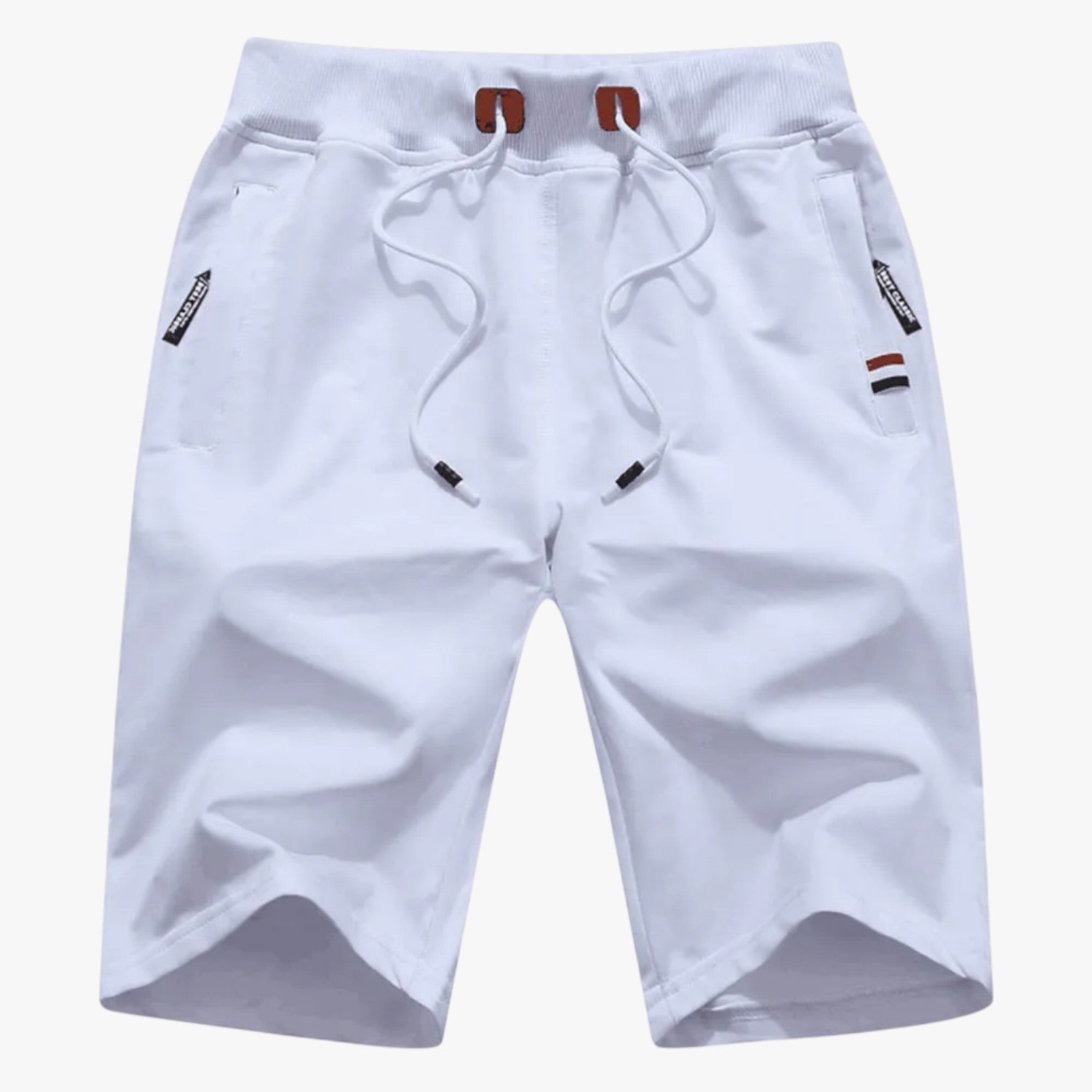 Edmund | Pantaloncini estivi slim-fit da uomo: stile casual e comfort da spiaggia - Bianco - Herren Shorts komfortable Shorts shorts for men Summer shorts - Concept Palermo
