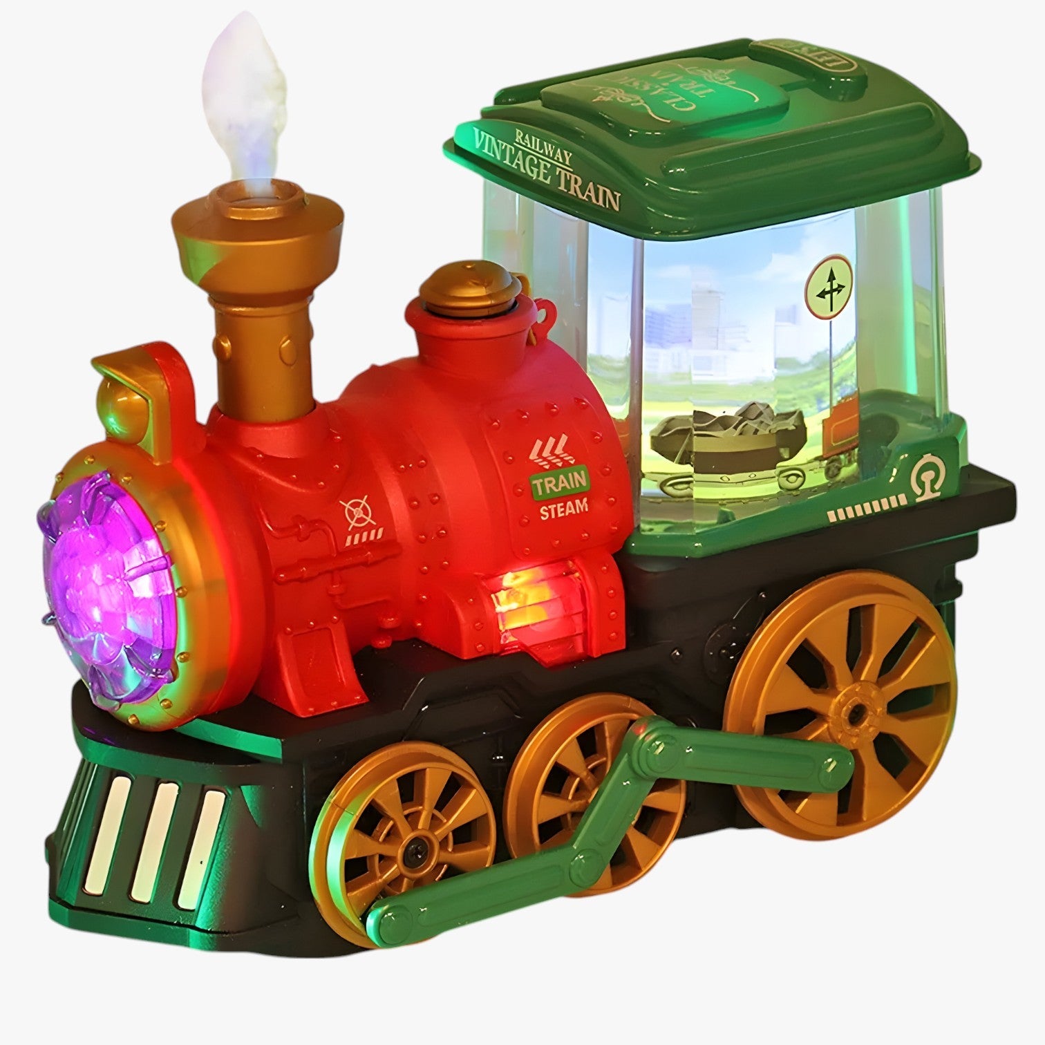 Cosmo | Treno a Vapore Elettrico – Divertimento Realistico per Bambini - - toys toys & gifts toys for kids - Concept Palermo