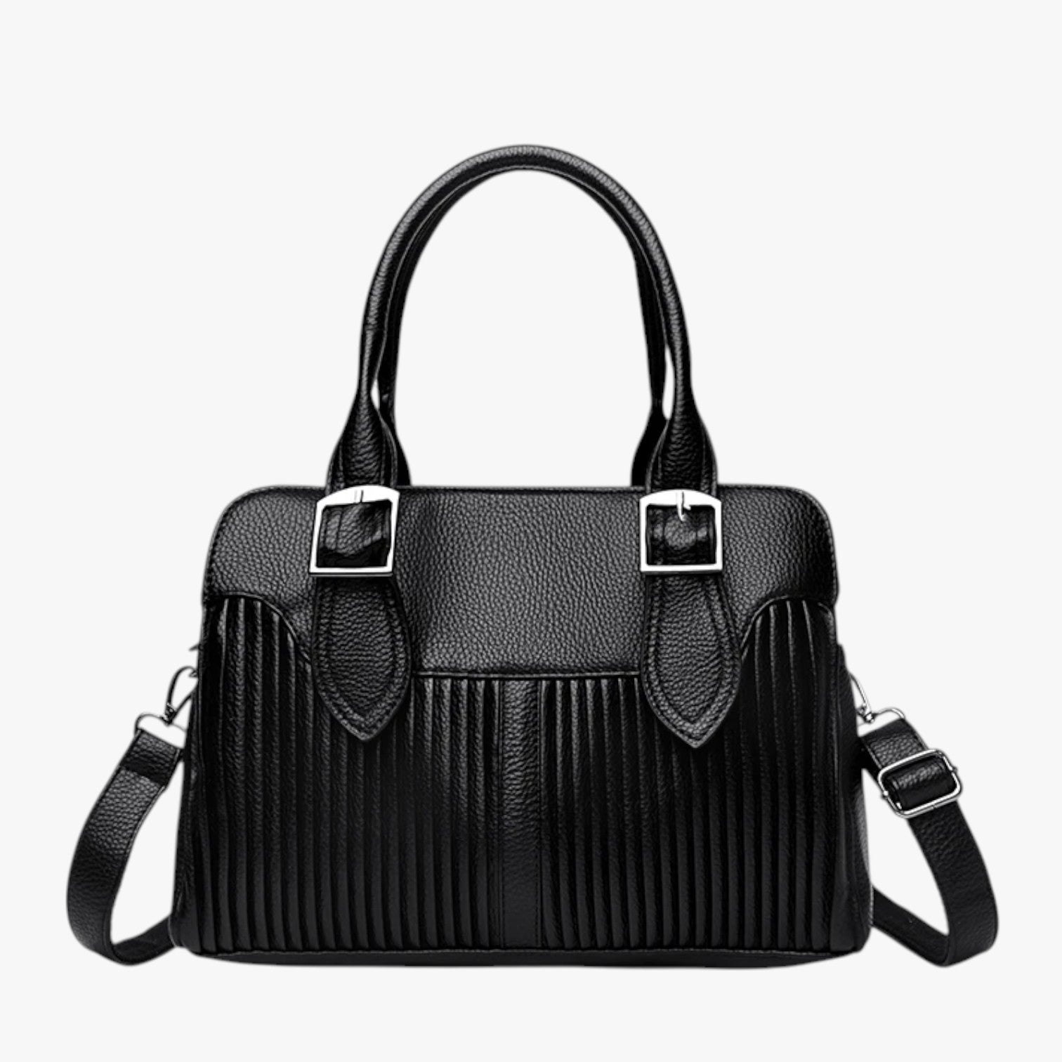 Janelle | Zaino in morbida pelle PU - Nero - bag Bags handbags women bags Women's handbags - Concept Palermo