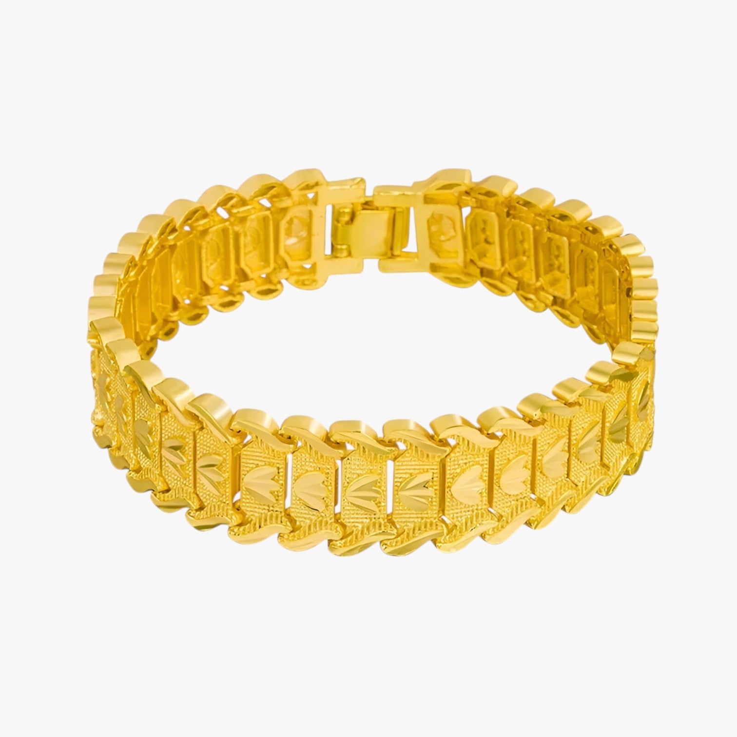 Jedrick | Stile dichiarativo con brillantezza 24K – Bracciale retro durevole per uomini - - BRACELET mens accessory mens bracelet - Concept Palermo