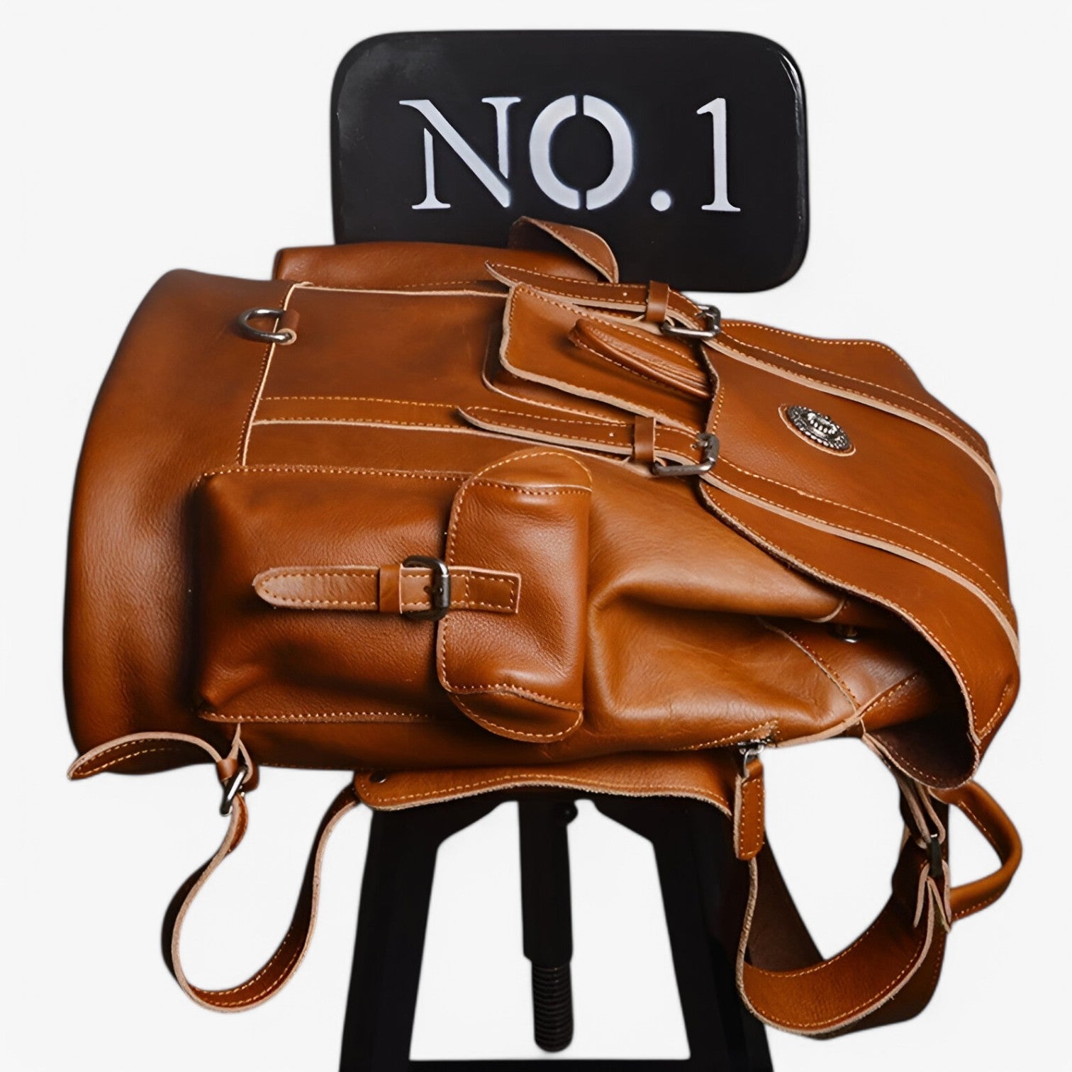 Freddie | Borsa da viaggio in pelle – Elegante, spaziosa e impermeabile - - Backpacks Bags mens bag - Concept Palermo