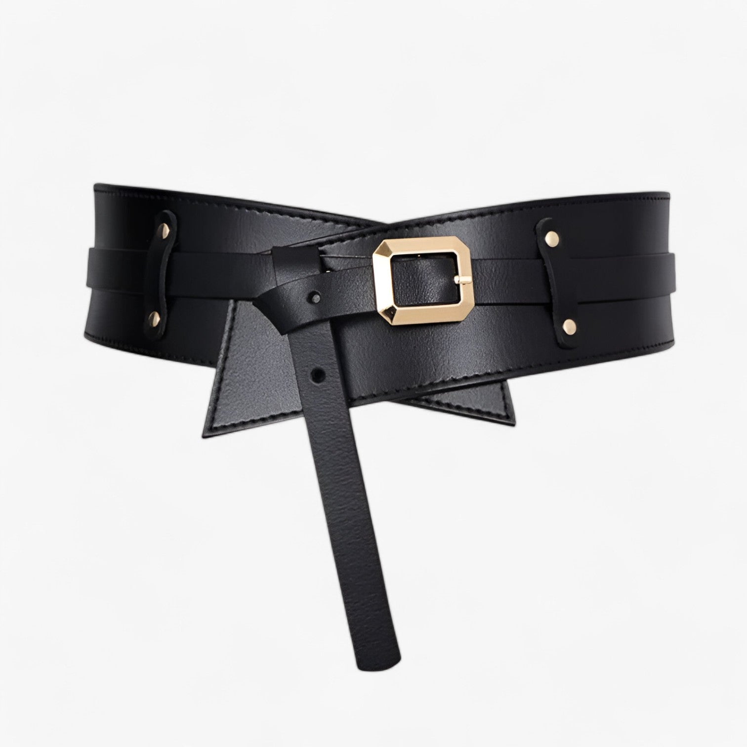 Rosie | Cintura in vera pelle multifunzionale con stile - Nero - belt buckle women Belts waist belt for women - Concept Palermo