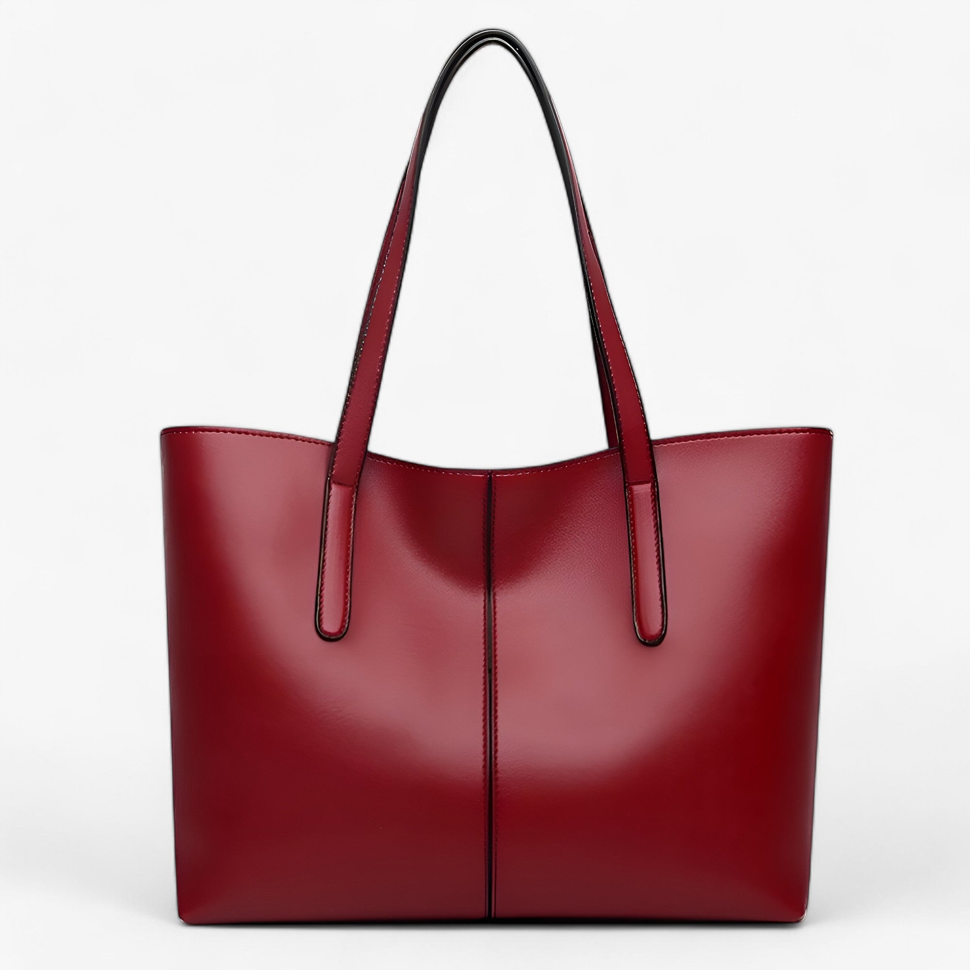 Gwen | La tua borsa da donna – Spazio e qualità in pelle PU - Rosso - Shoulder Bags WOMEN Women's shoulder bag - Concept Palermo