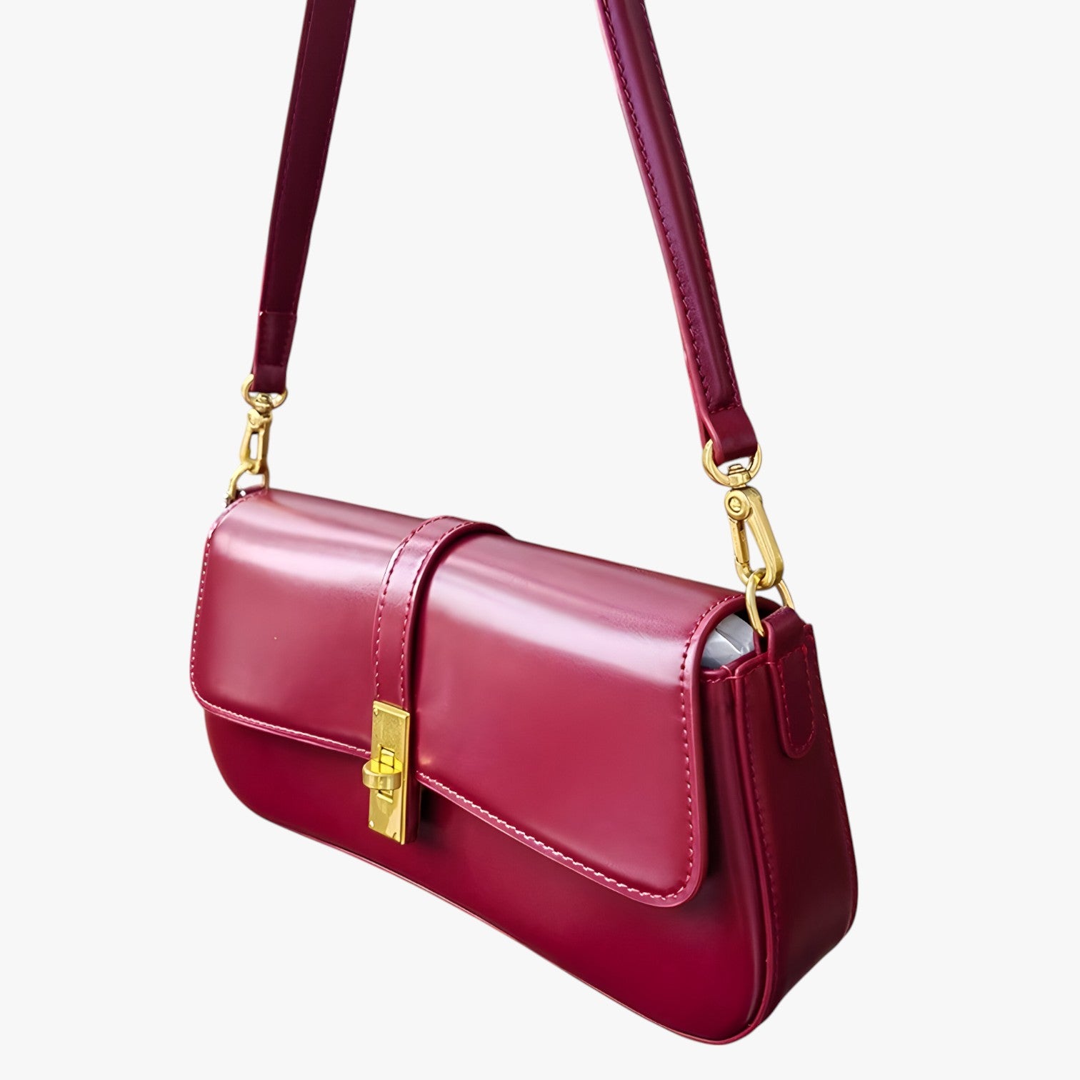 Alaia | Borsa Baguette in Vera Pelle di Lusso - - bag Bags handbags Shoulder Bags women bags Women's handbags - Concept Palermo