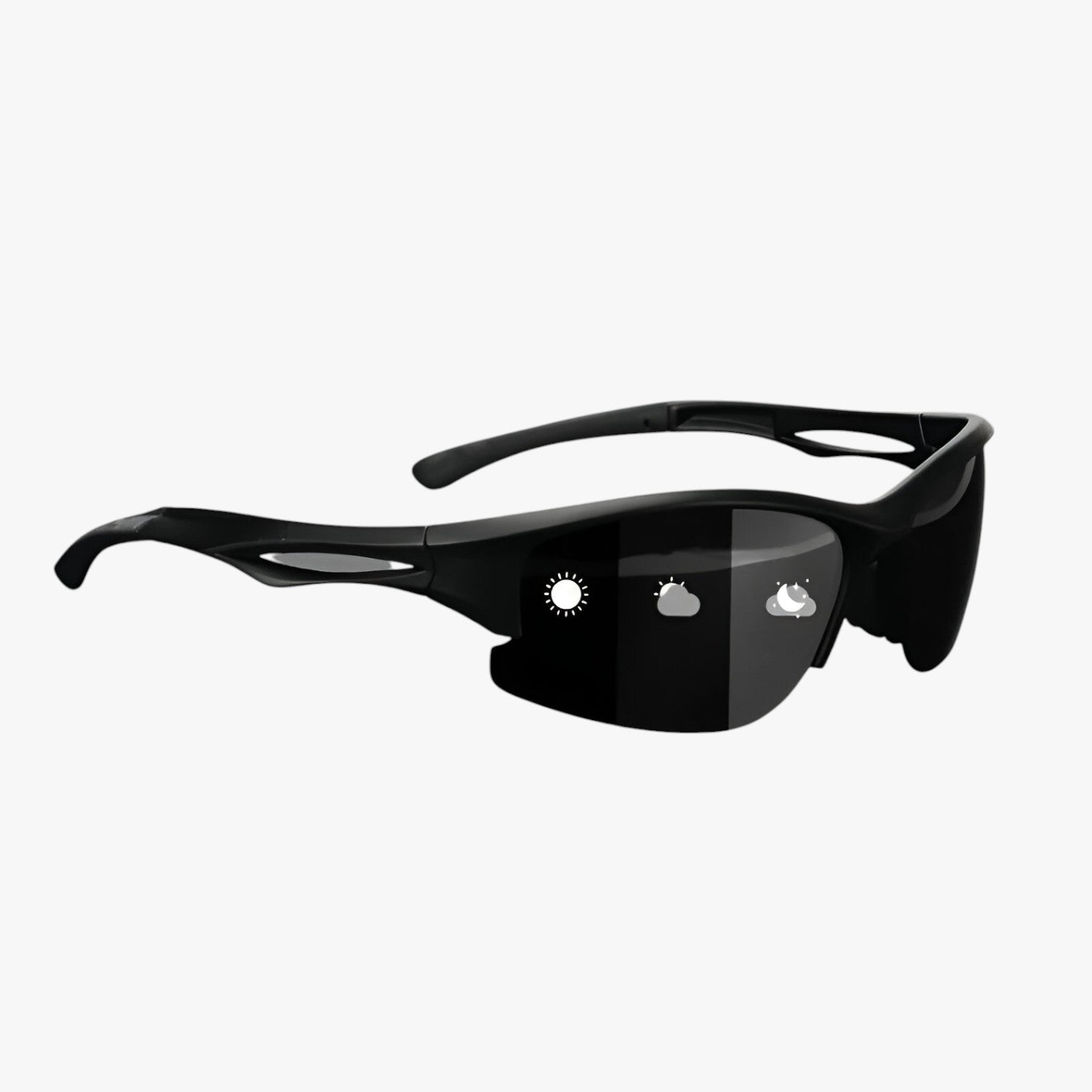 Nestor | Occhiali da sole sportivi con montatura metà bordo - Polarizzati e visione colorata - Fotochimo - mens sunglasses Polarized man sunglasses Sunglasses - Concept Palermo