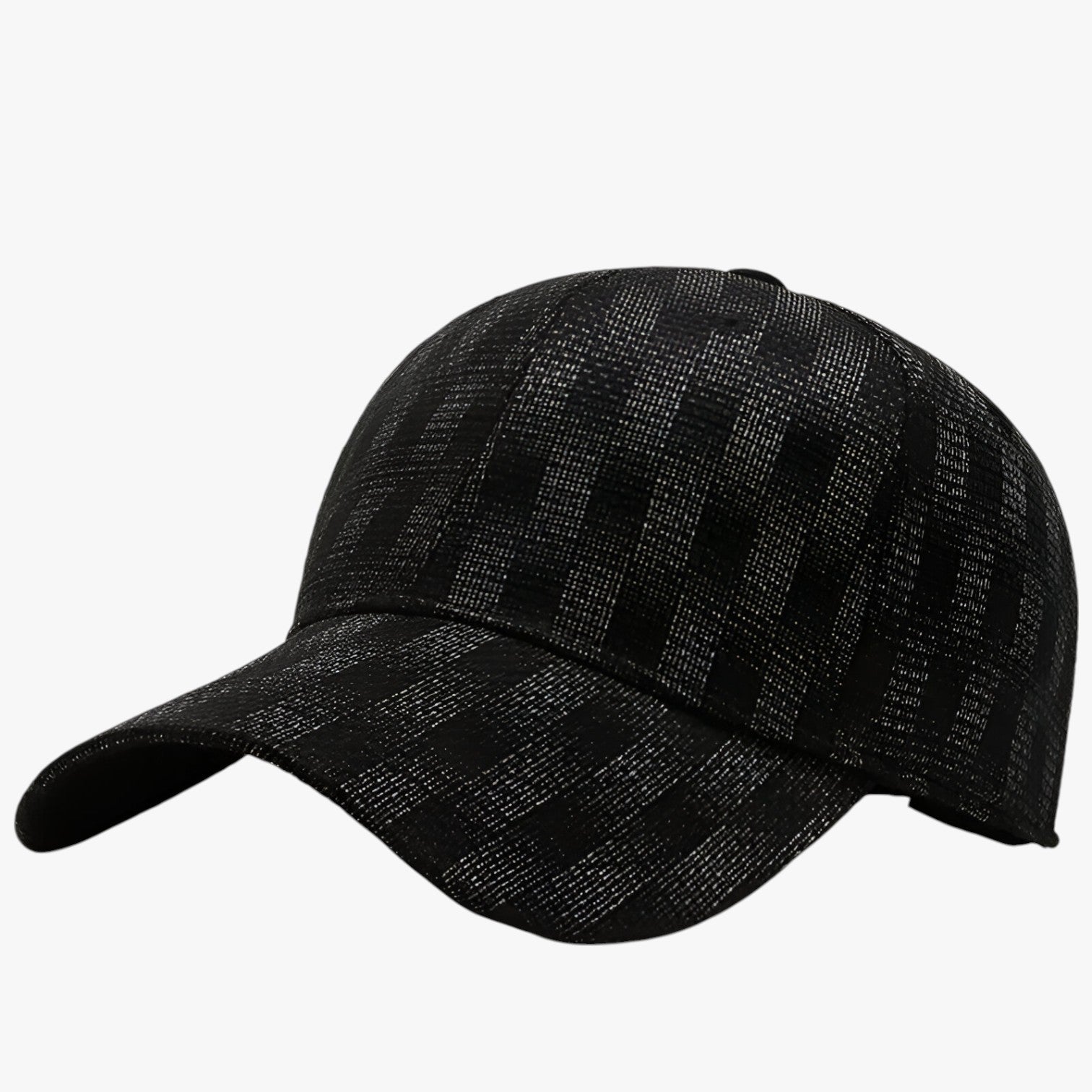 Maverick | Cappello sportivo a quadri con elastico - nero 56-59cm - Baseball caps caps mens cap - Concept Palermo