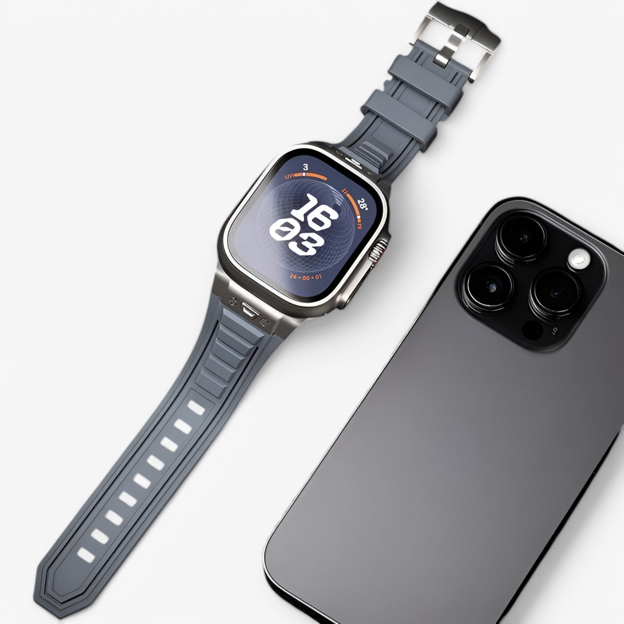 Alex | Cinturino Sportivo in Silicone per Apple Watch - - - Concept Palermo