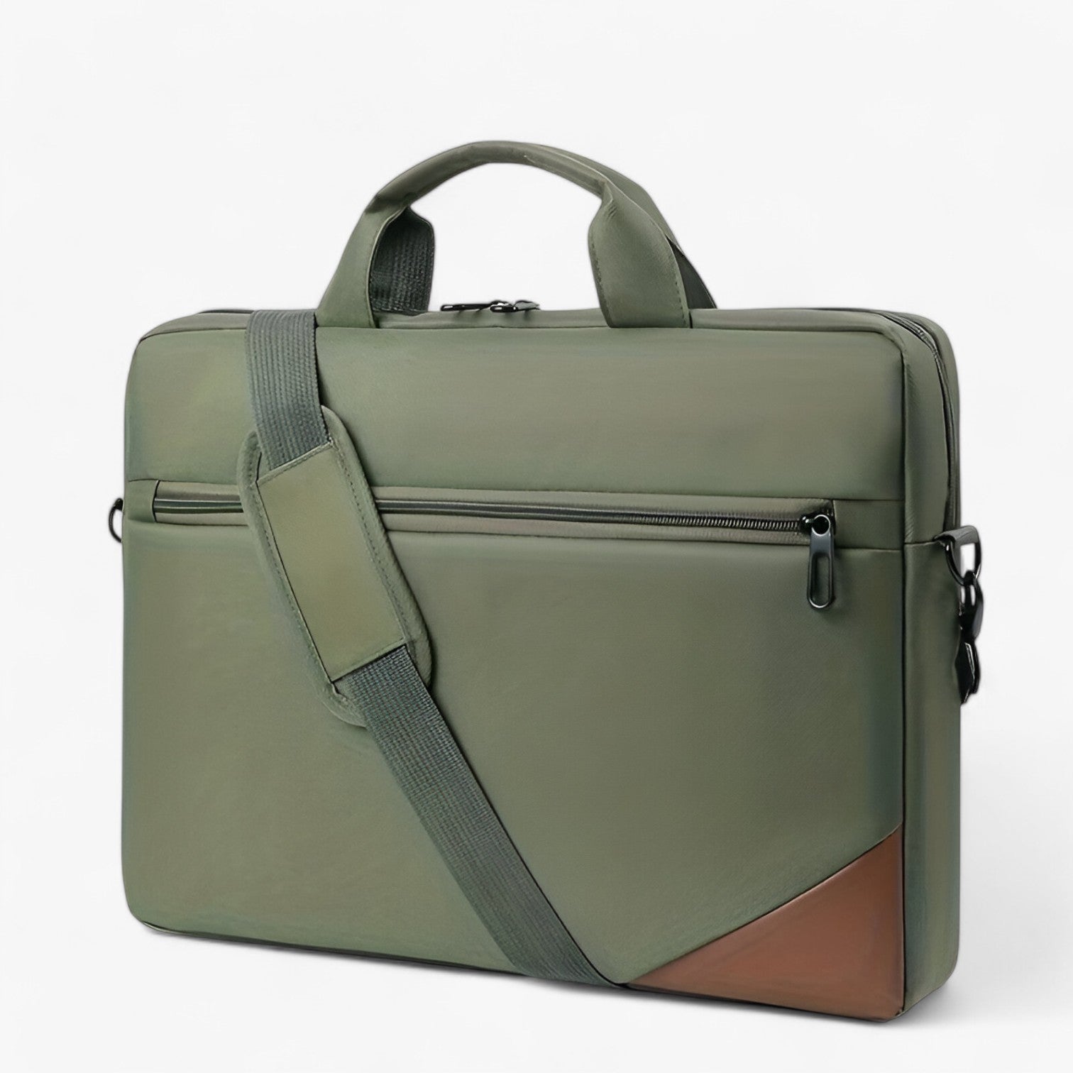 Weston | Borsa per laptop portatile - pratica e moderna - Verde - bag laptop bag - Concept Palermo